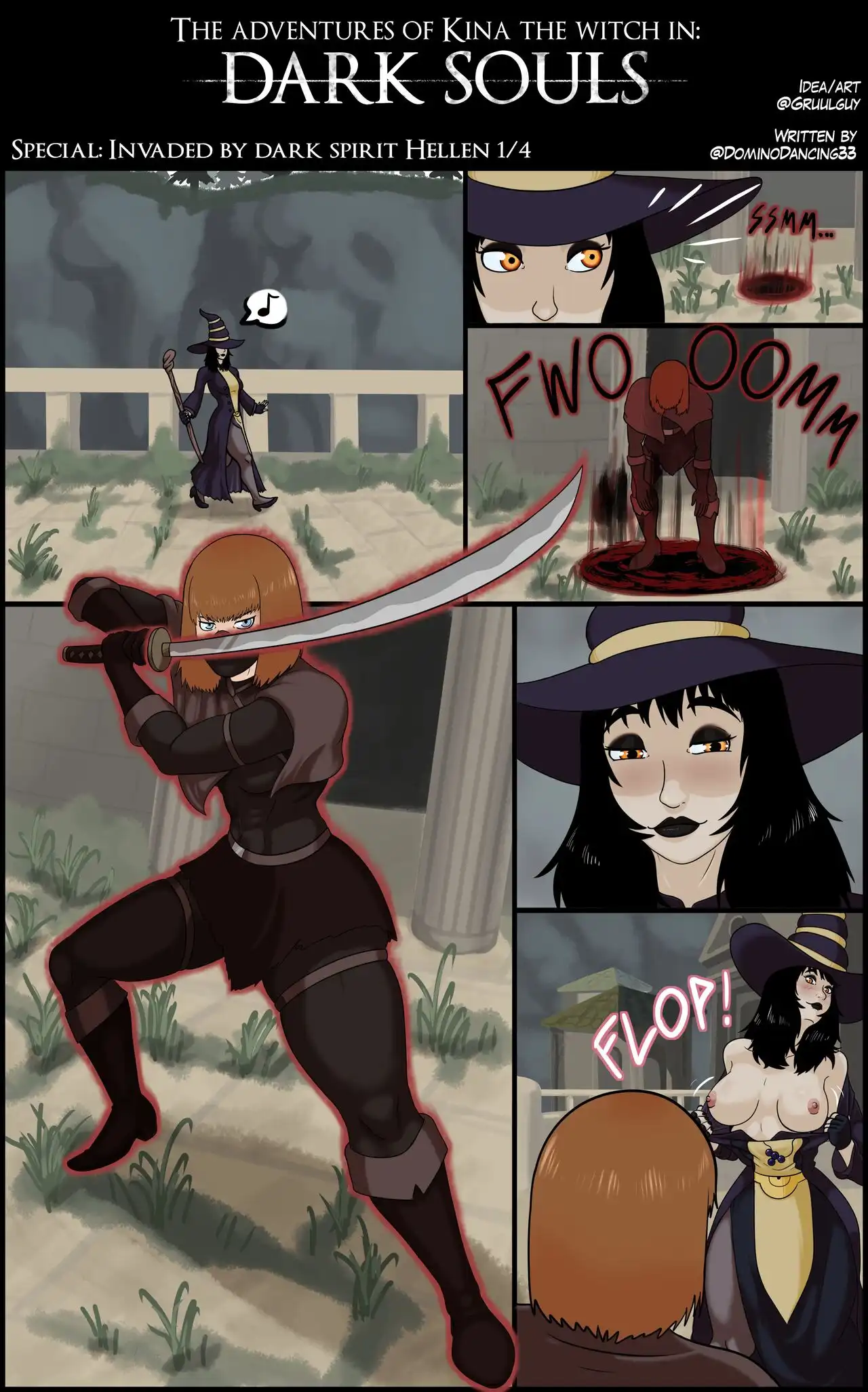 The adventures of Kina the Witch in Dark Souls – Gruulguy - Porn Comics | LustyComix The Adventures Of Kina The Witch In Dark Souls Gruulguy 10