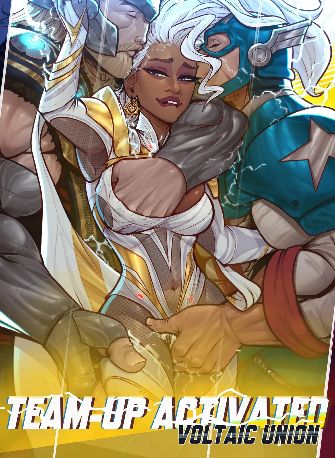 Voltaic Union – OrcBarbies - Porn Comics | LustyComix Voltaic Union Orcbarbies 1