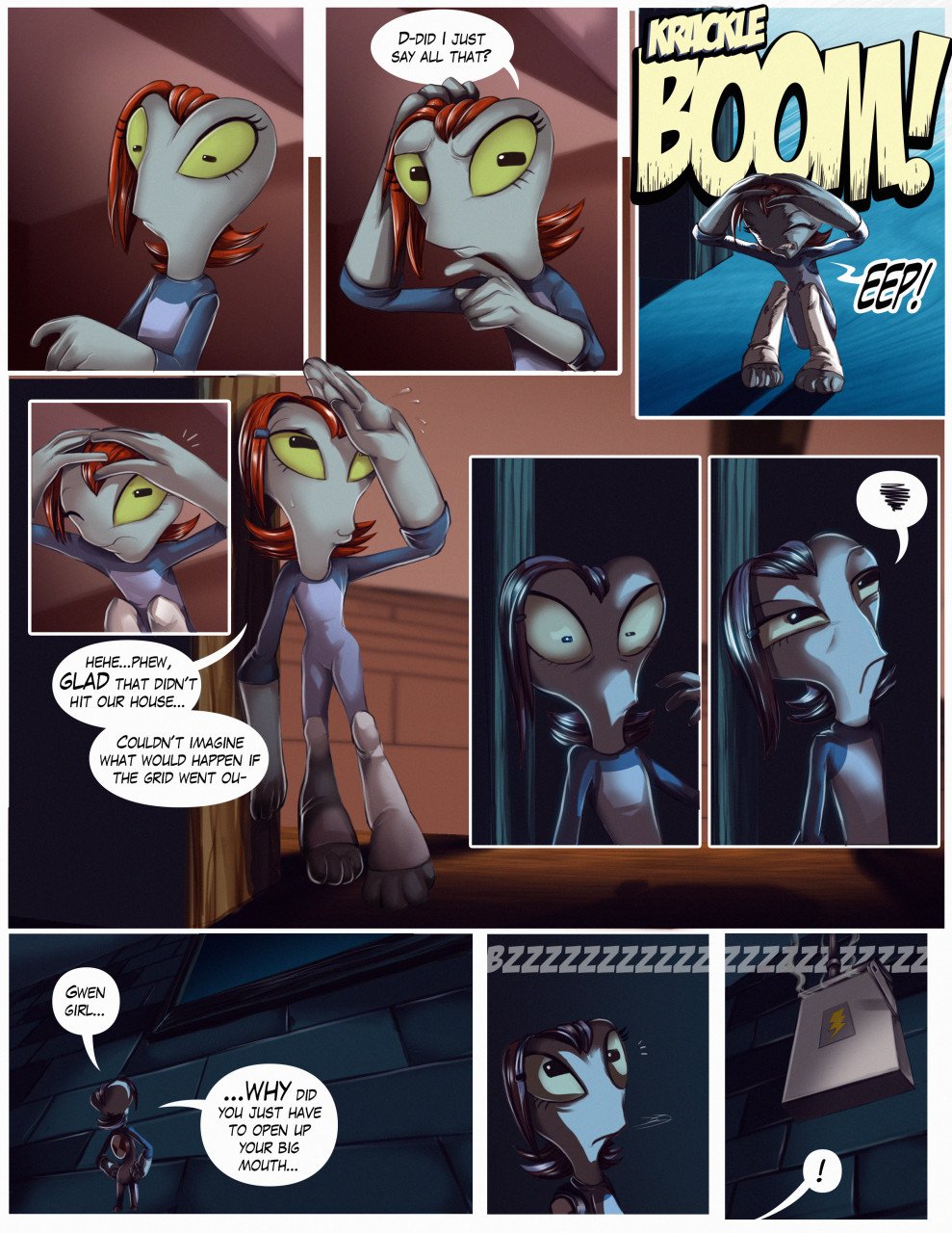 A Casual Day of Aliens – Nauyaco - Porn Comics | LustyComix A Casual Day Of Aliens Nauyaco 08