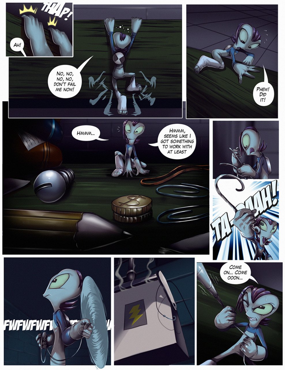 A Casual Day of Aliens – Nauyaco - Porn Comics | LustyComix A Casual Day Of Aliens Nauyaco 10