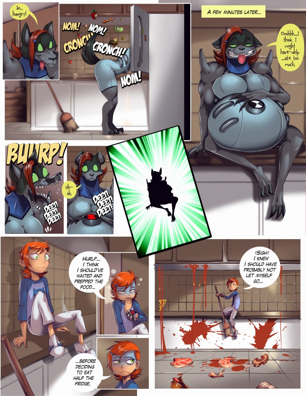 A Casual Day of Aliens – Nauyaco - Porn Comics | LustyComix A Casual Day Of Aliens – Nauyaco 28