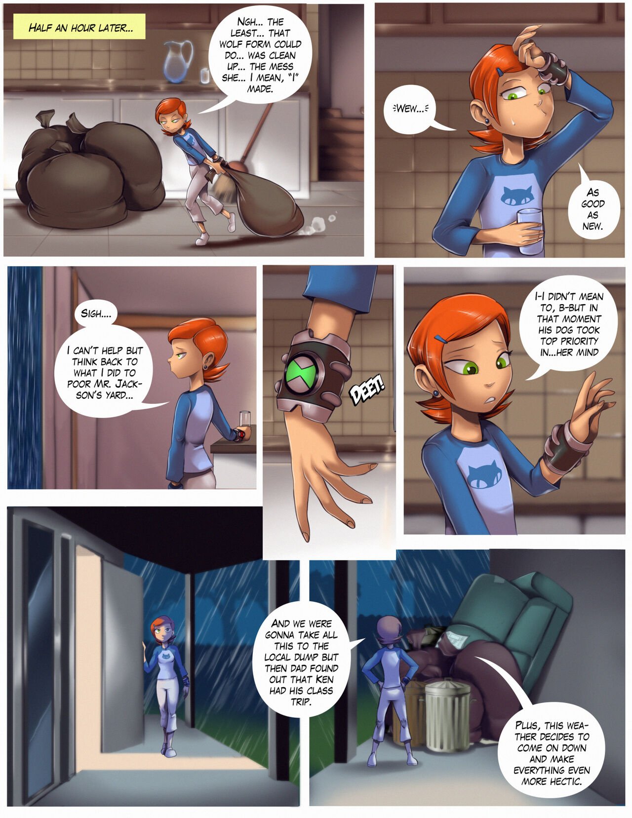 A Casual Day of Aliens – Nauyaco - Porn Comics | LustyComix A Casual Day Of Aliens – Nauyaco 29