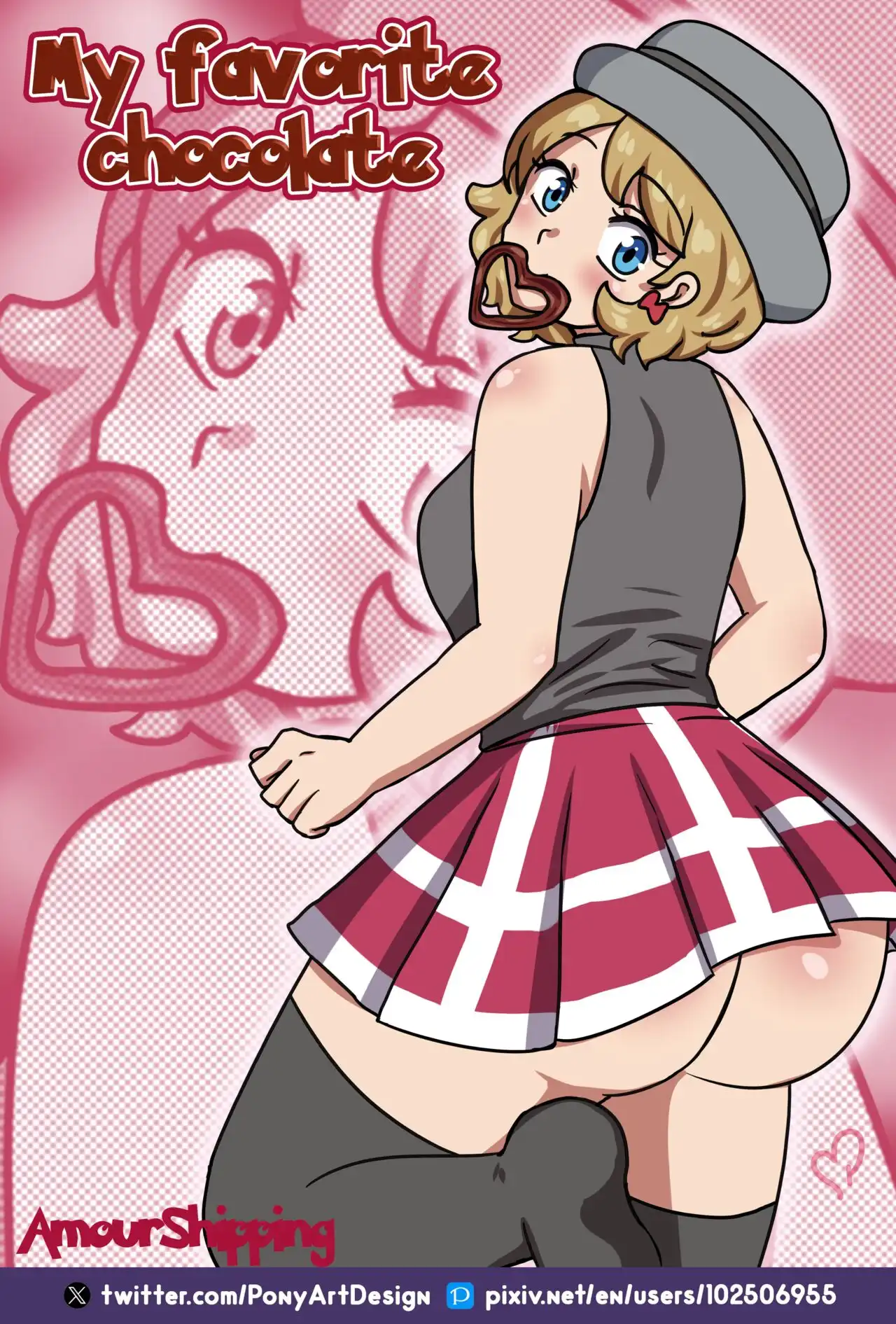 Amourshipping My Favorite Chocolate Ponyartdesign 01