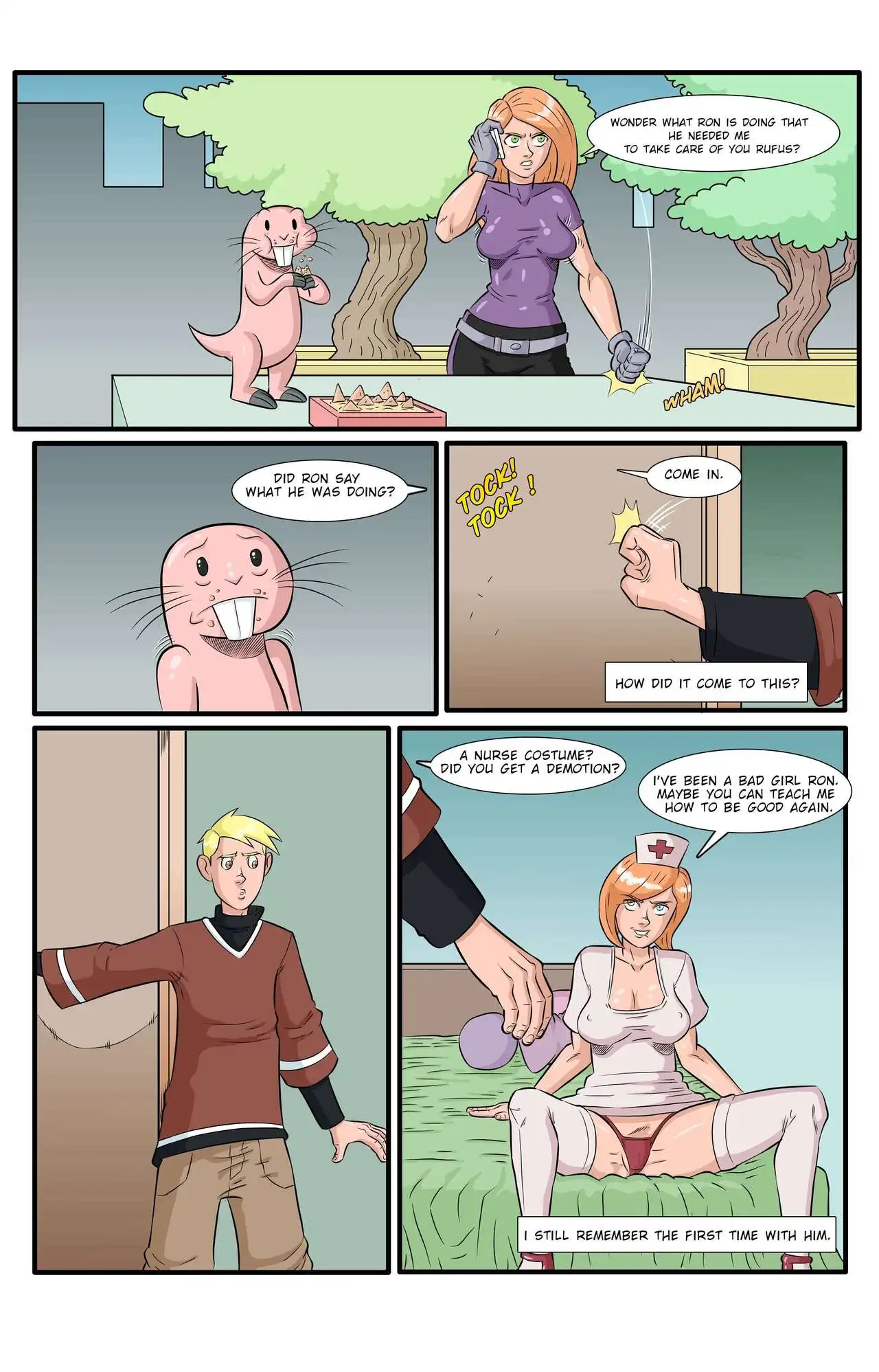 Ann Possible: Hello Nurse – TheDarkRobot - Porn Comics | LustyComix Ann Possible Hello Nurse Thedarkrobot 02