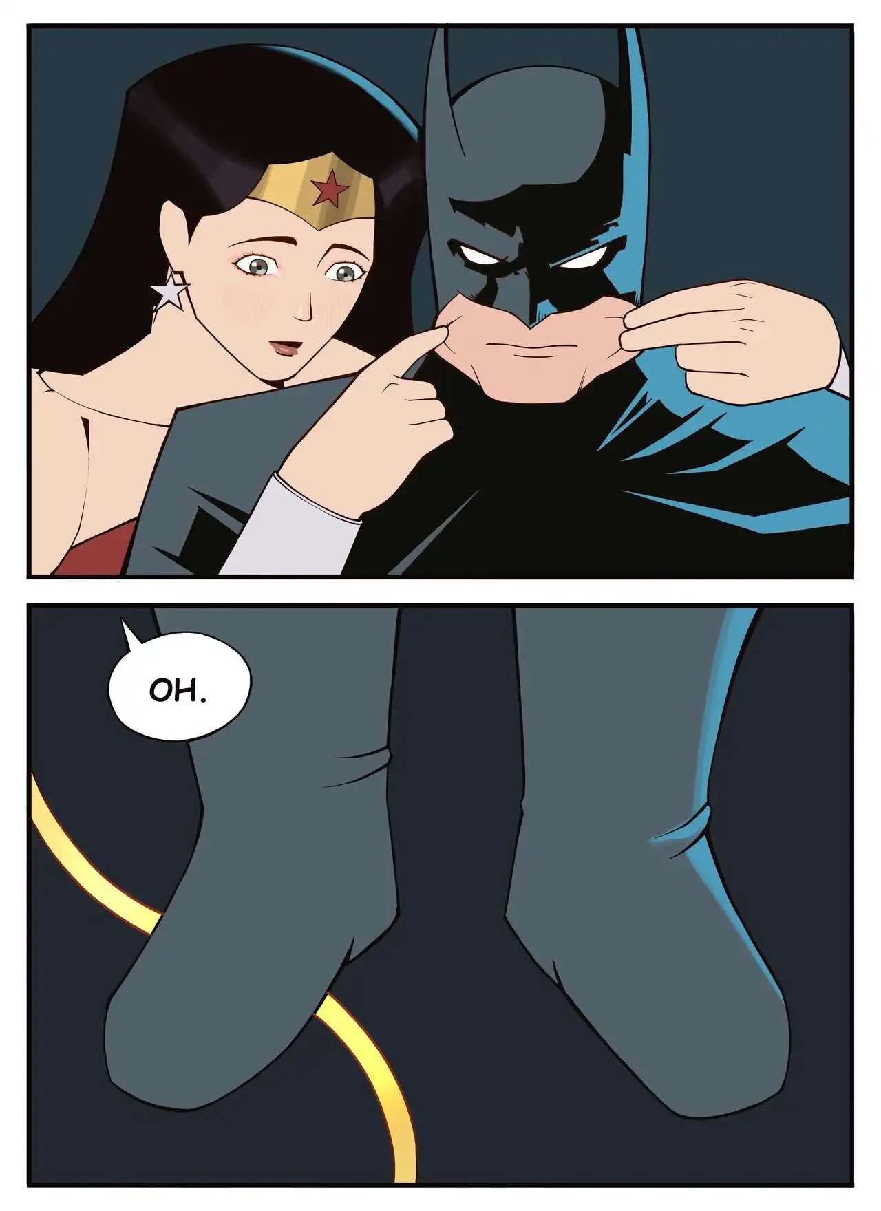 Batman x Wonder Woman – Bonny - Porn Comics | LustyComix Batman X Wonder Woman Bonny 02