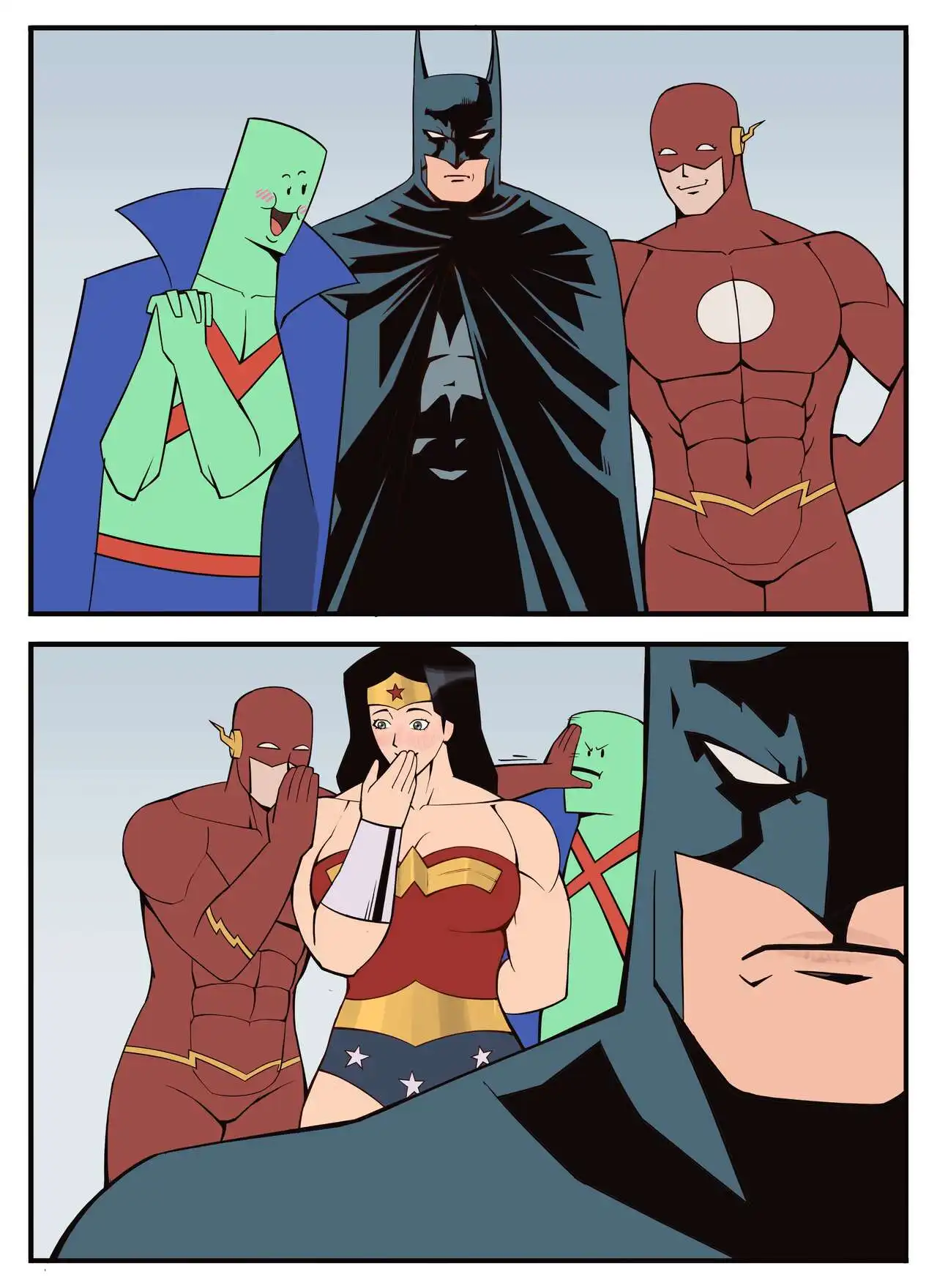 Batman x Wonder Woman – Bonny - Porn Comics | LustyComix Batman X Wonder Woman Bonny 06