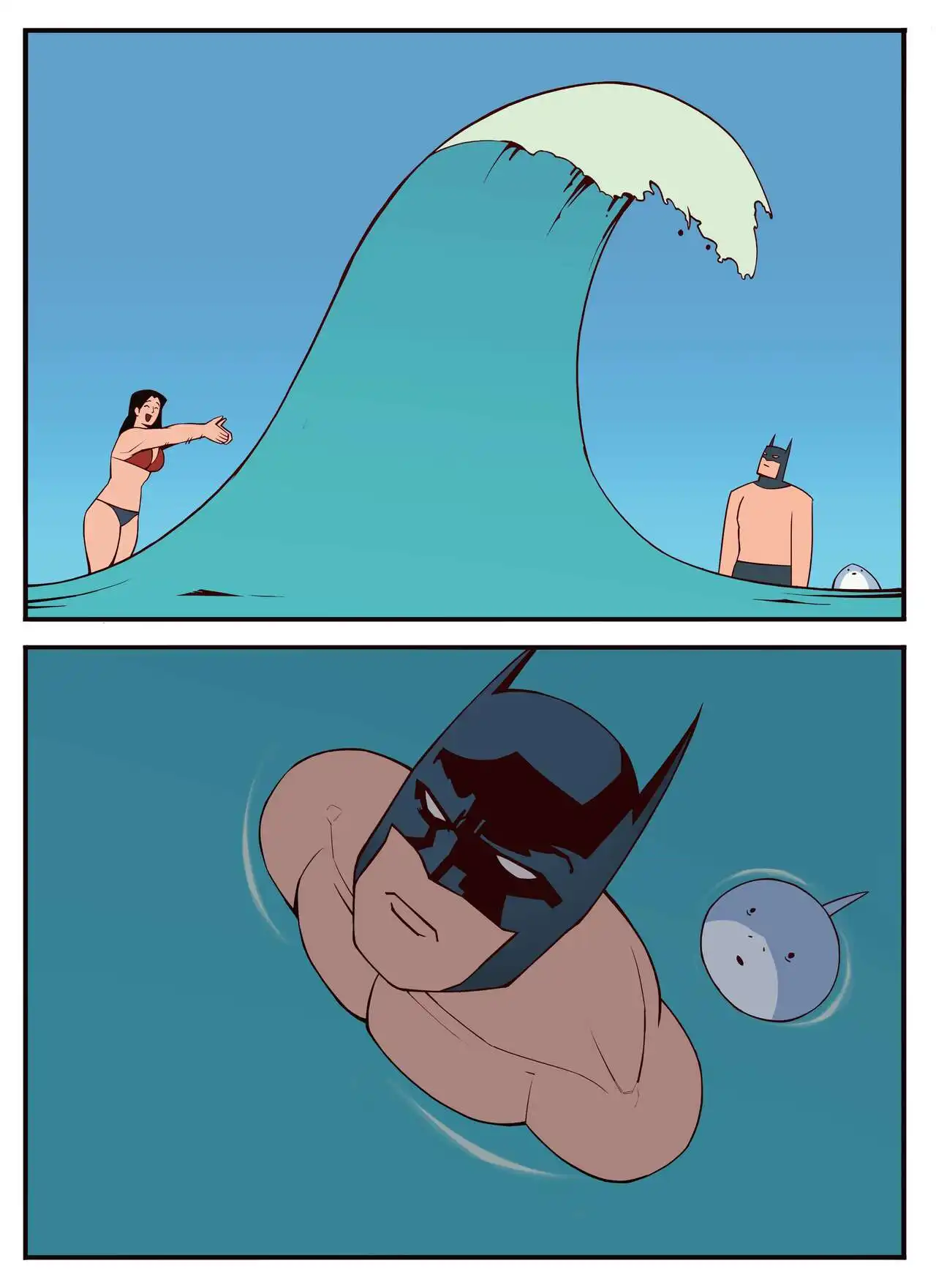 Batman x Wonder Woman – Bonny - Porn Comics | LustyComix Batman X Wonder Woman Bonny 08