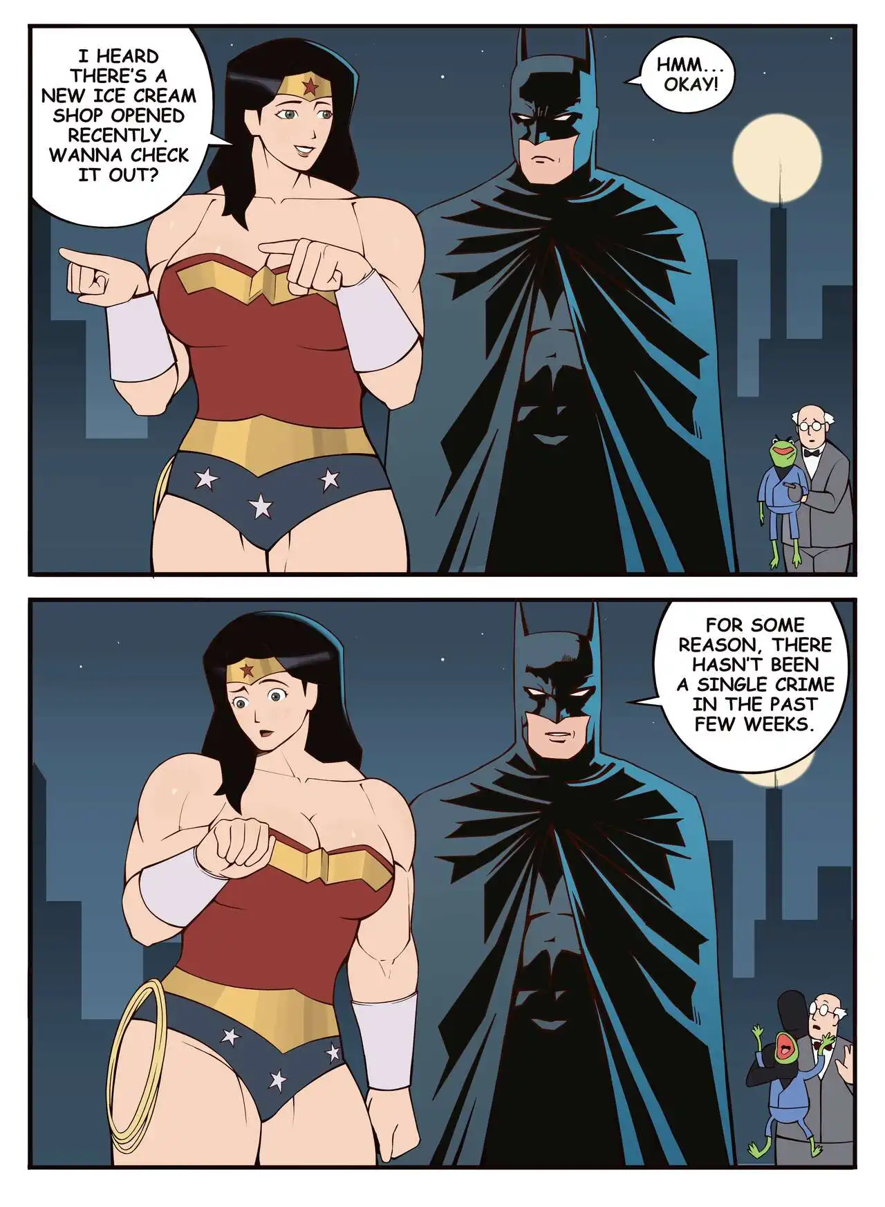 Batman x Wonder Woman – Bonny - Porn Comics | LustyComix Batman X Wonder Woman Bonny 09
