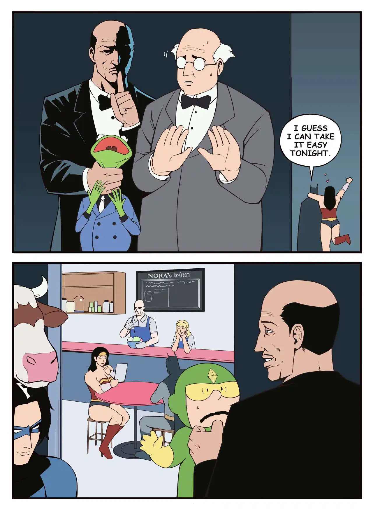 Batman x Wonder Woman – Bonny - Porn Comics | LustyComix Batman X Wonder Woman Bonny 10
