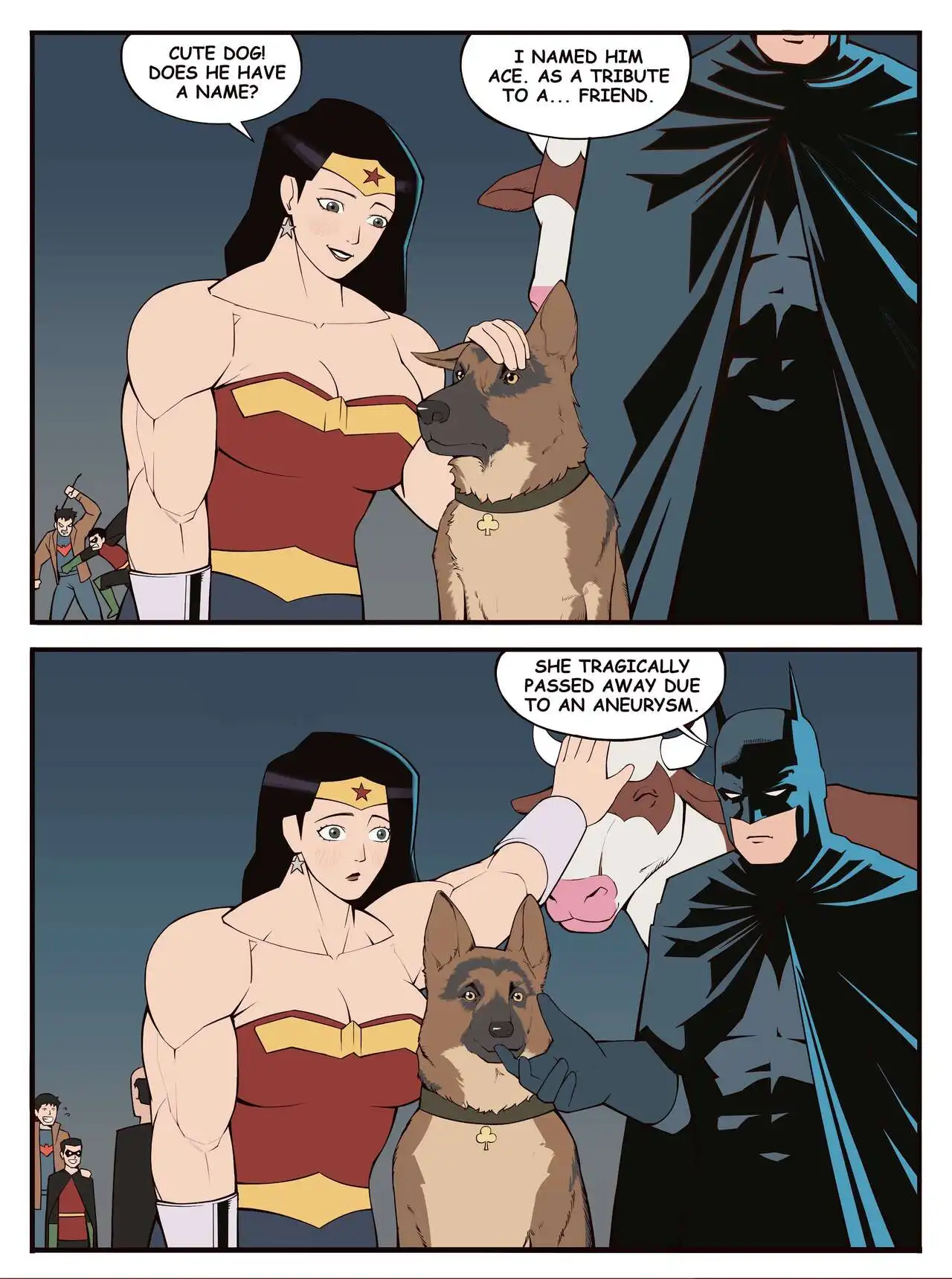 Batman x Wonder Woman – Bonny - Porn Comics | LustyComix Batman X Wonder Woman Bonny 13