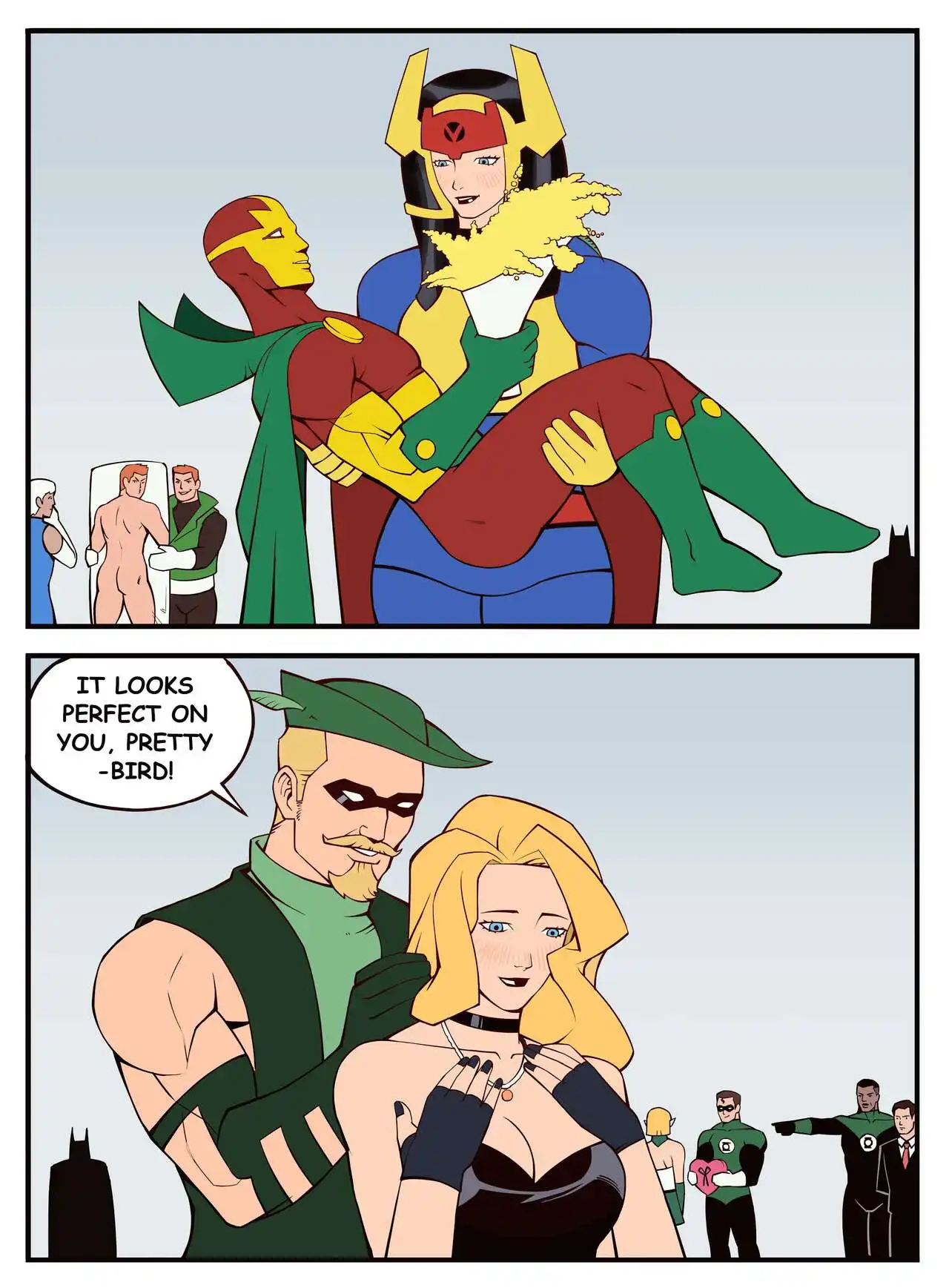 Batman x Wonder Woman – Bonny - Porn Comics | LustyComix Batman X Wonder Woman Bonny 17