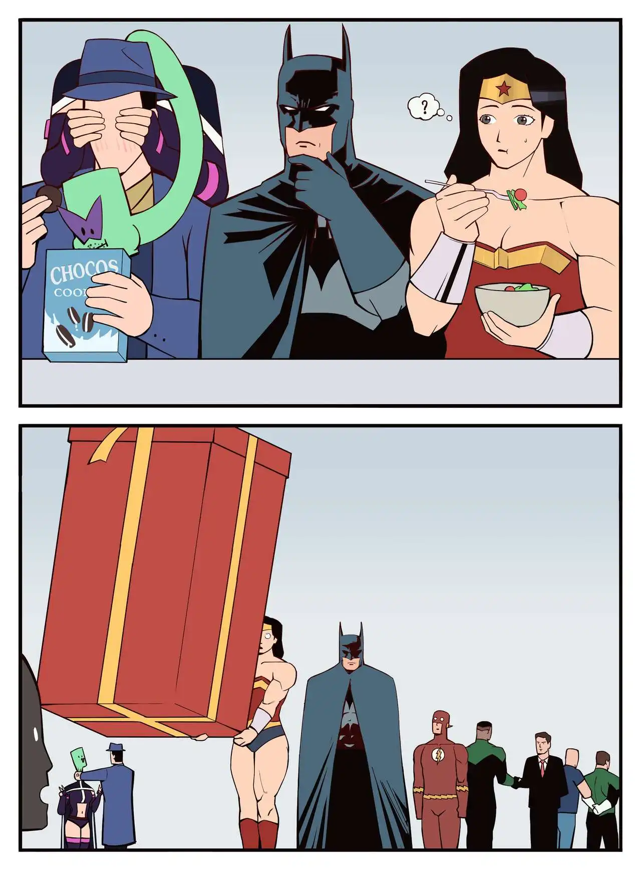 Batman x Wonder Woman – Bonny - Porn Comics | LustyComix Batman X Wonder Woman Bonny 18