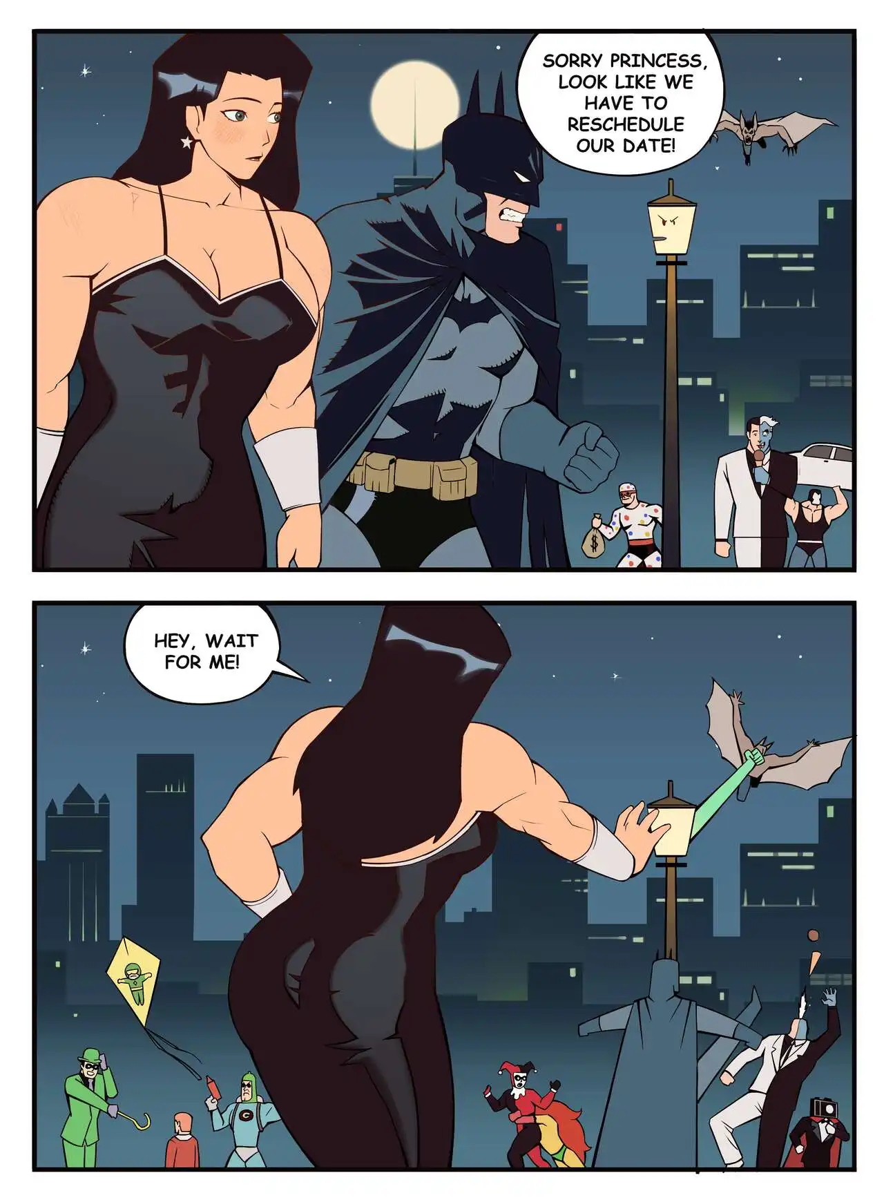 Batman x Wonder Woman – Bonny - Porn Comics | LustyComix Batman X Wonder Woman Bonny 21