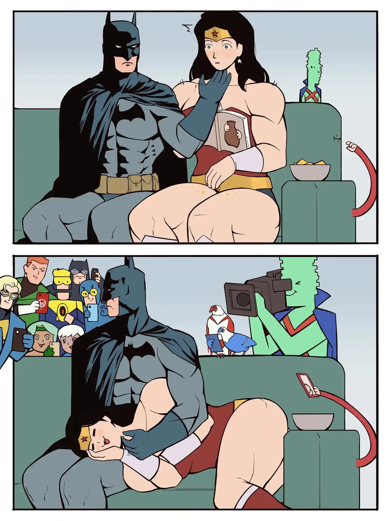 Batman x Wonder Woman – Bonny - Porn Comics | LustyComix Batman X Wonder Woman Bonny 29