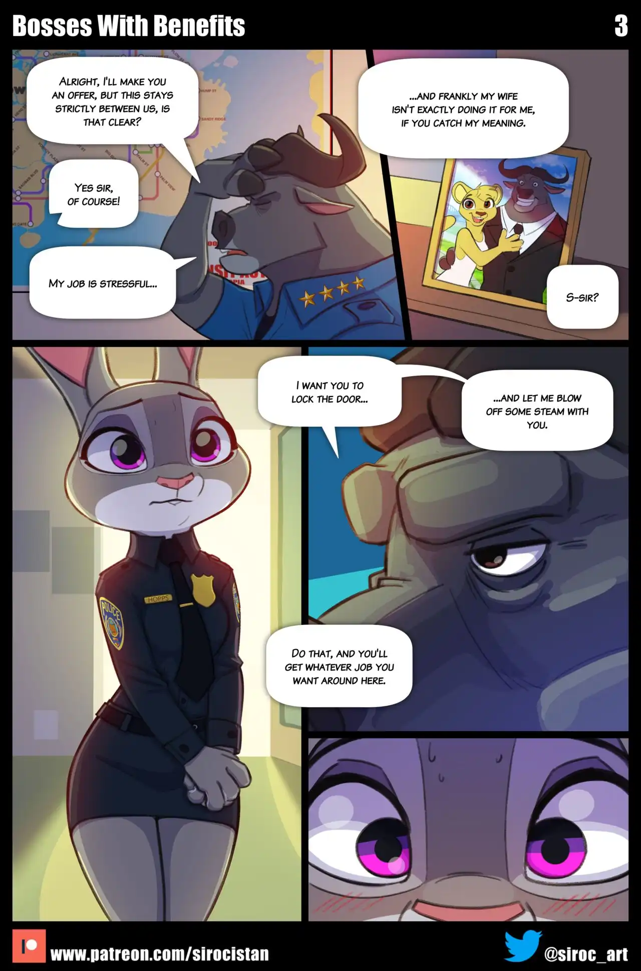 Bosses With Benefits – Siroc - Furry Porn Comics | LustyComix Bosses With Benefits Siroc 04