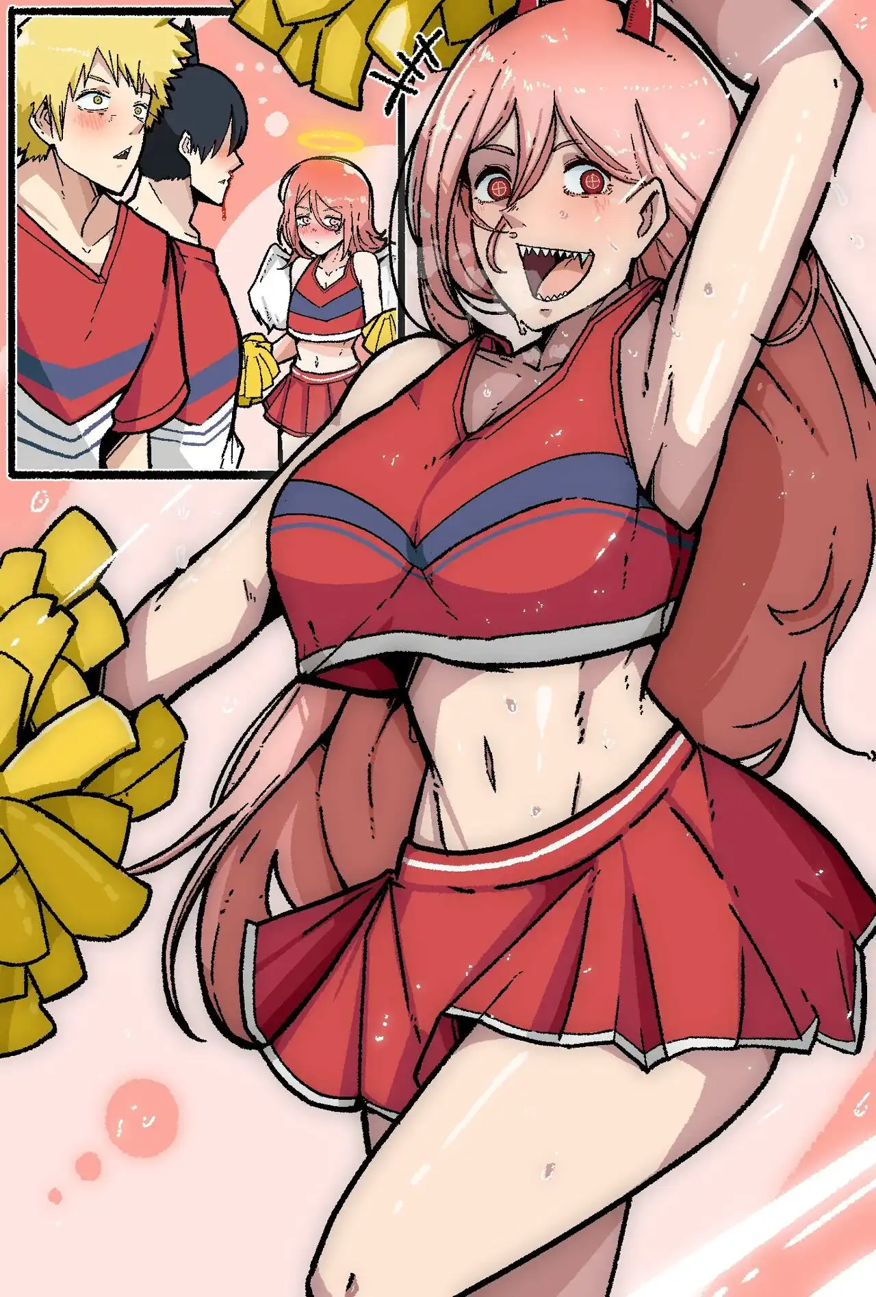 Cheerleader – Mark Gavatino - Porn Comics | LustyComix Cheerleader Mark Gavatino 01