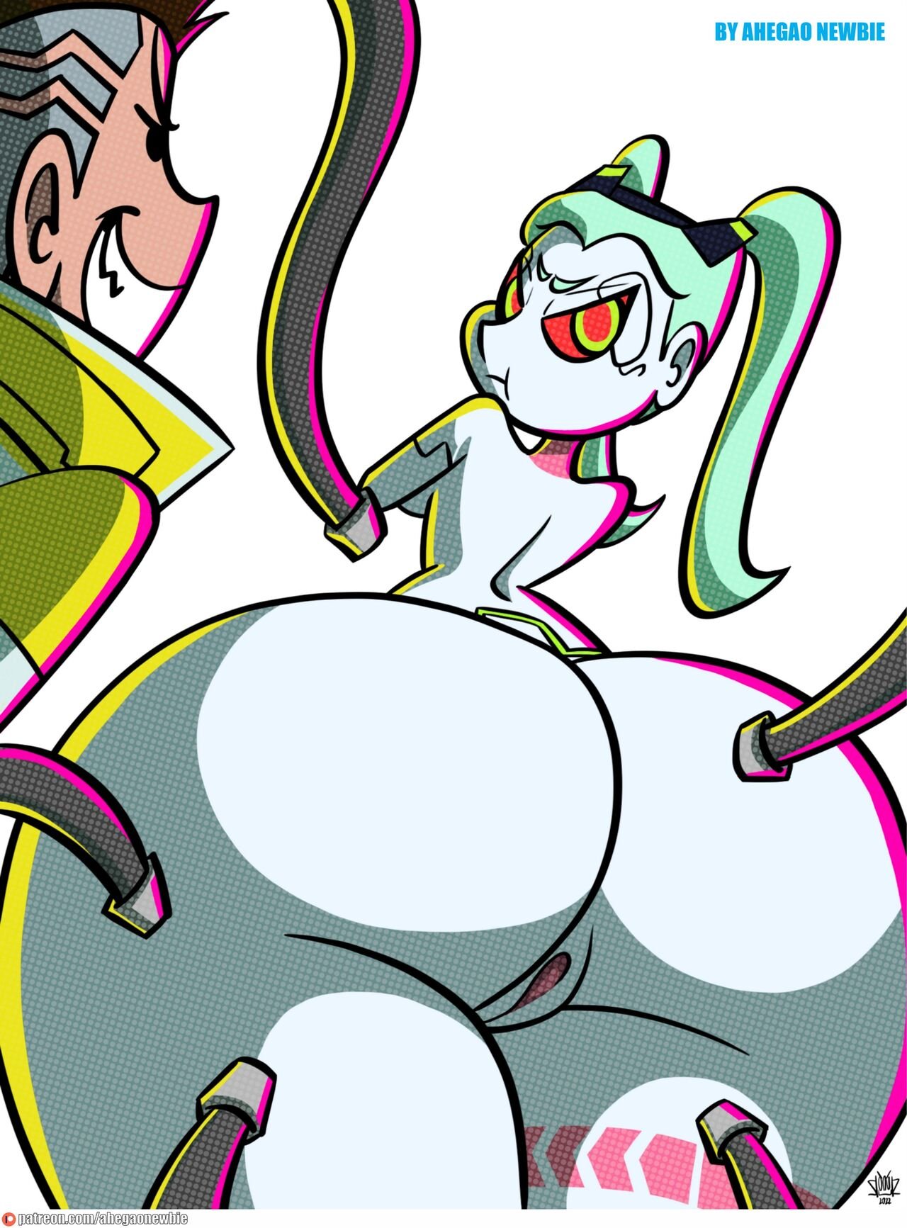 Cyberass Ahegao Newbie 11