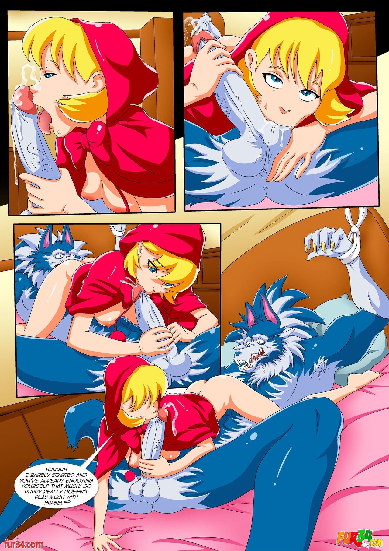 Darkstalkers Tale Of Little Red Riding Hood Palcomix 10