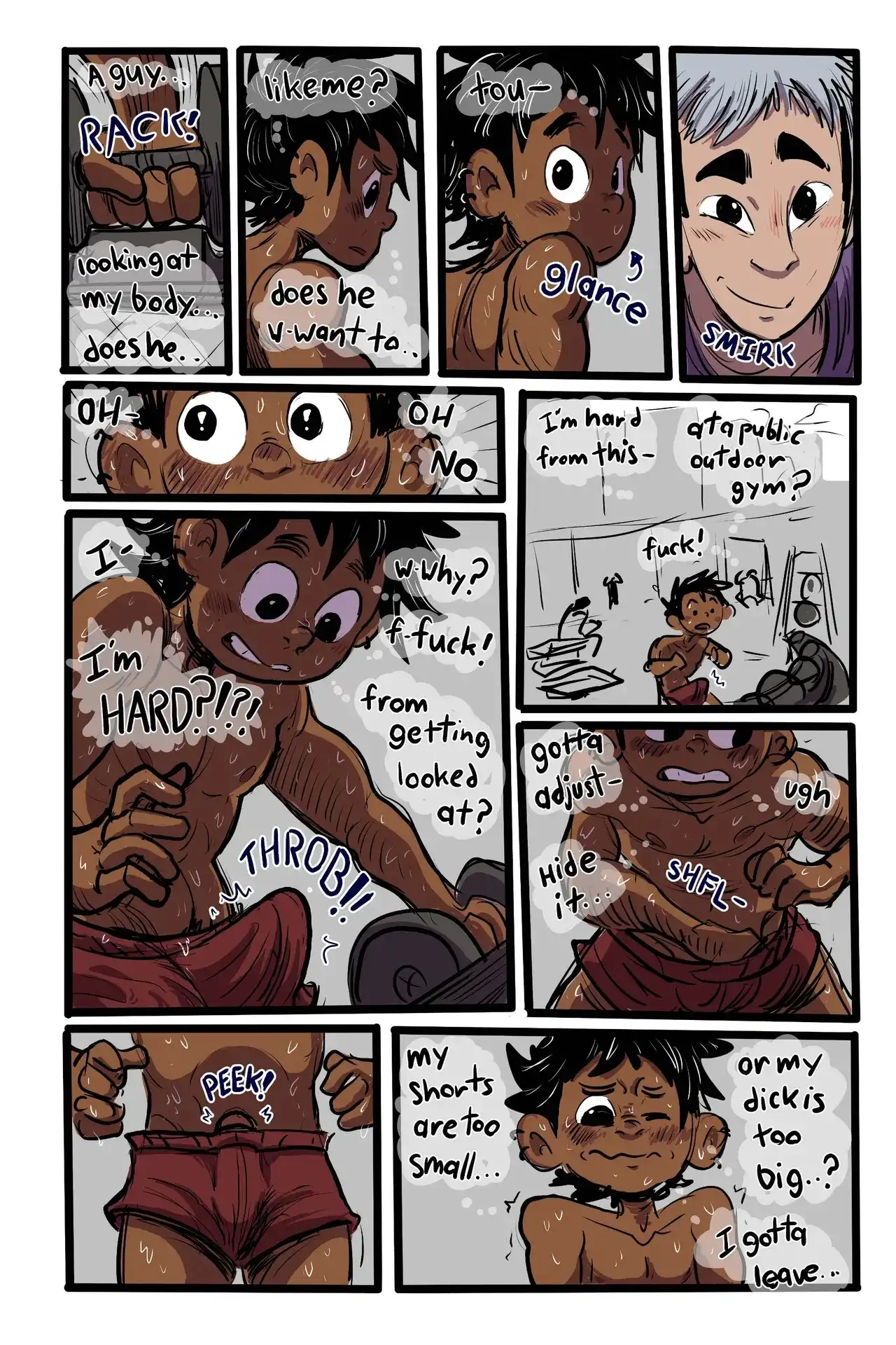 Don’t Look – TEZ - Porn Comics | LustyComix Don't Look Tez 05