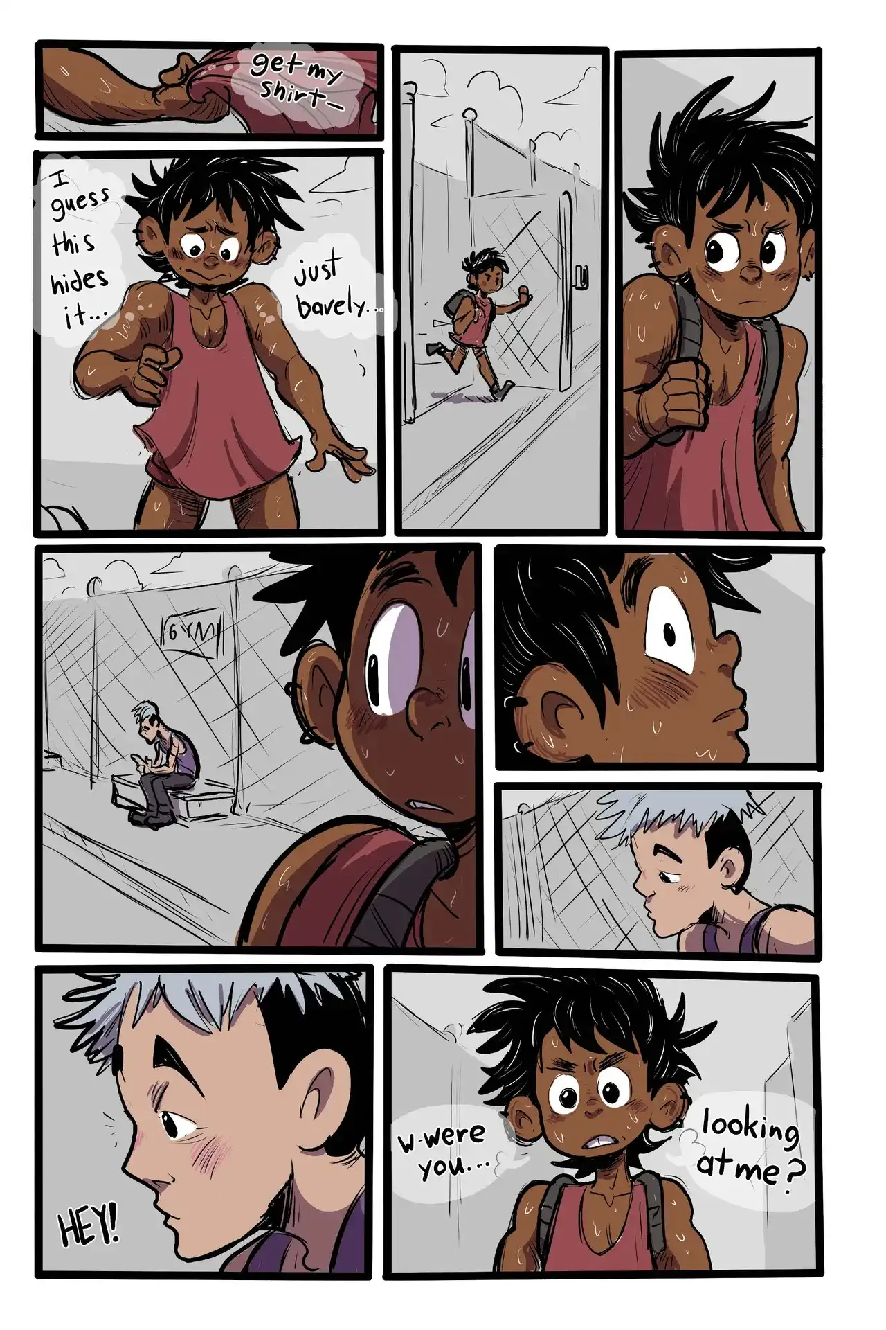 Don’t Look – TEZ - Porn Comics | LustyComix Don't Look Tez 06