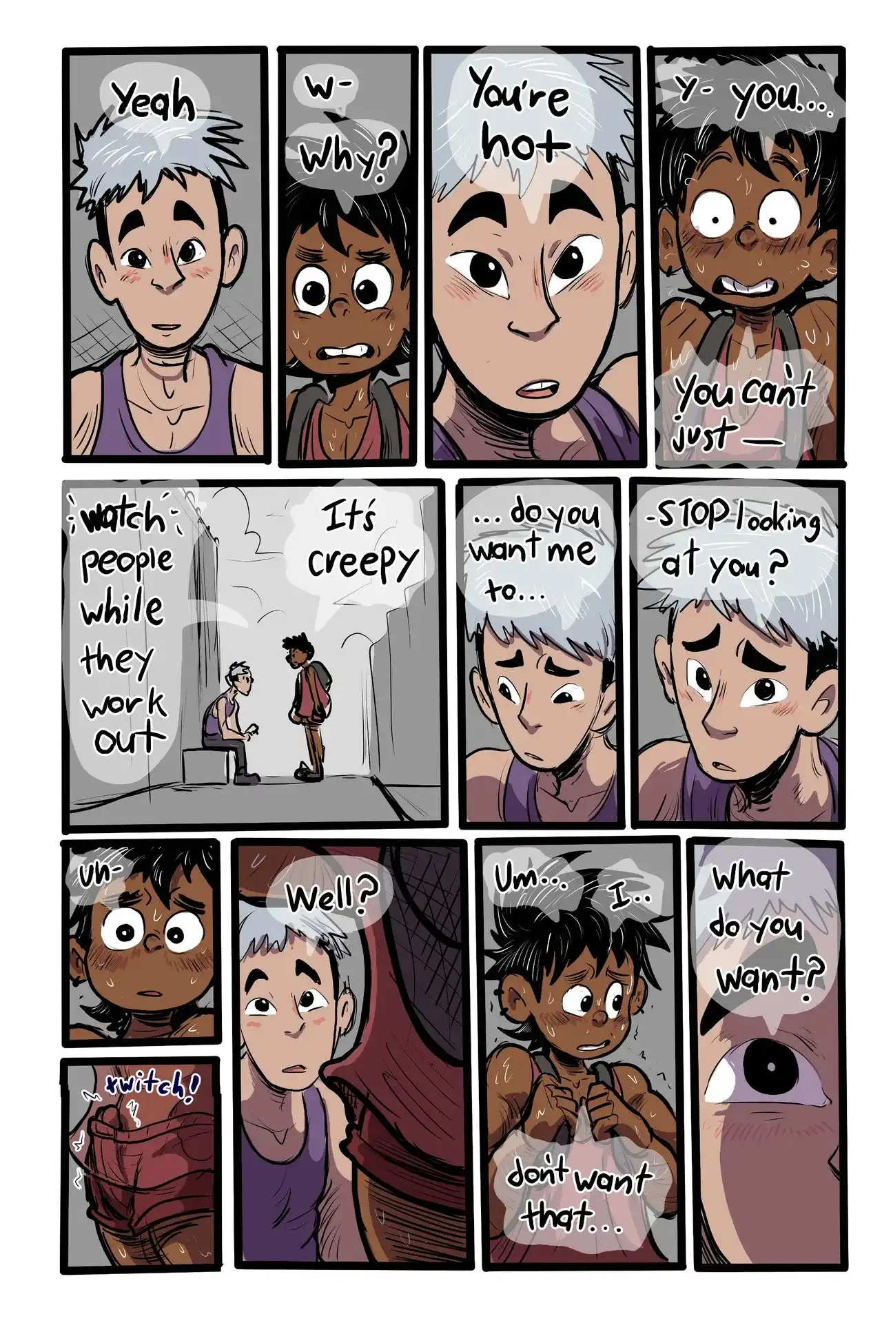 Don’t Look – TEZ - Porn Comics | LustyComix Don't Look Tez 07