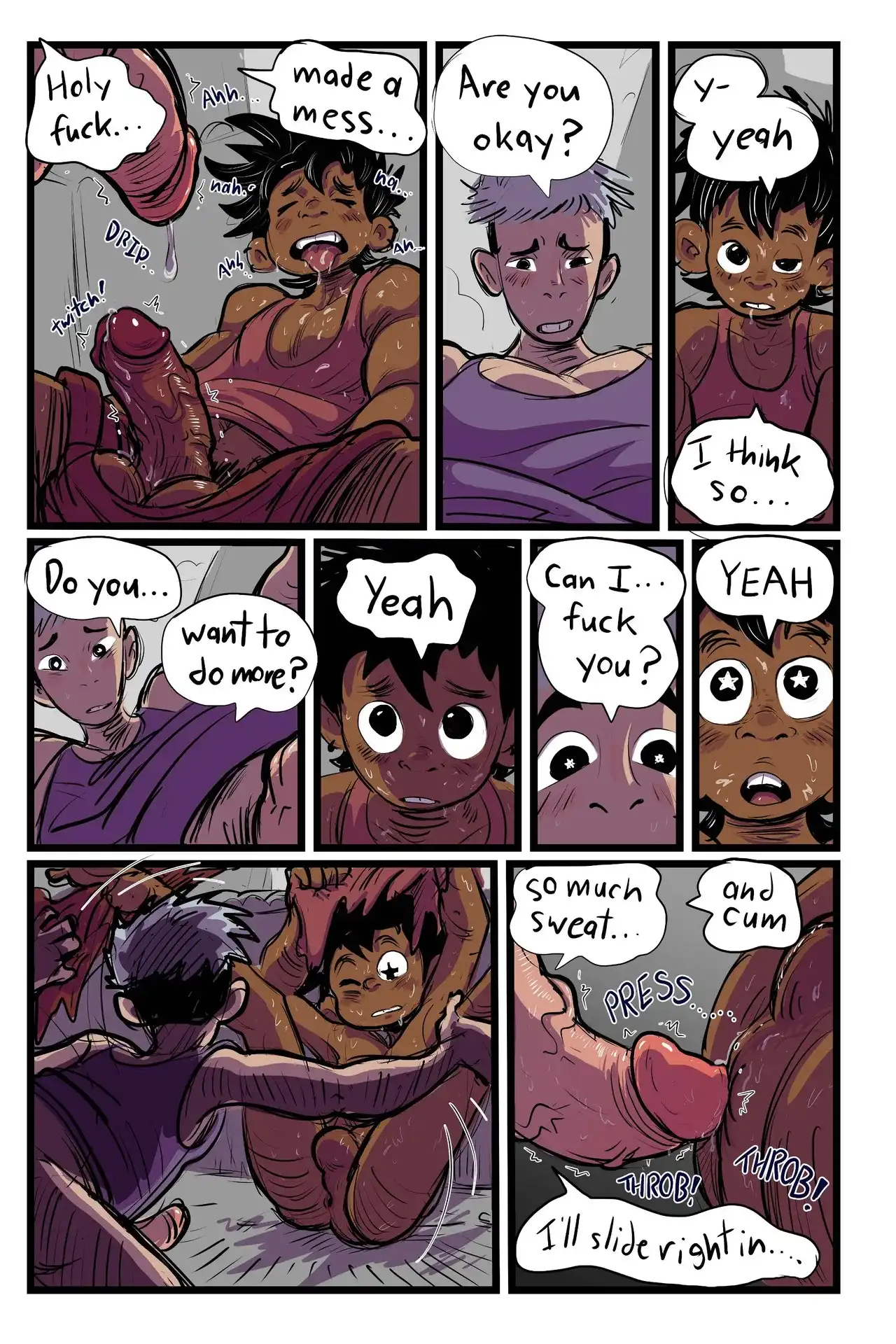 Don’t Look – TEZ - Porn Comics | LustyComix Don't Look Tez 16