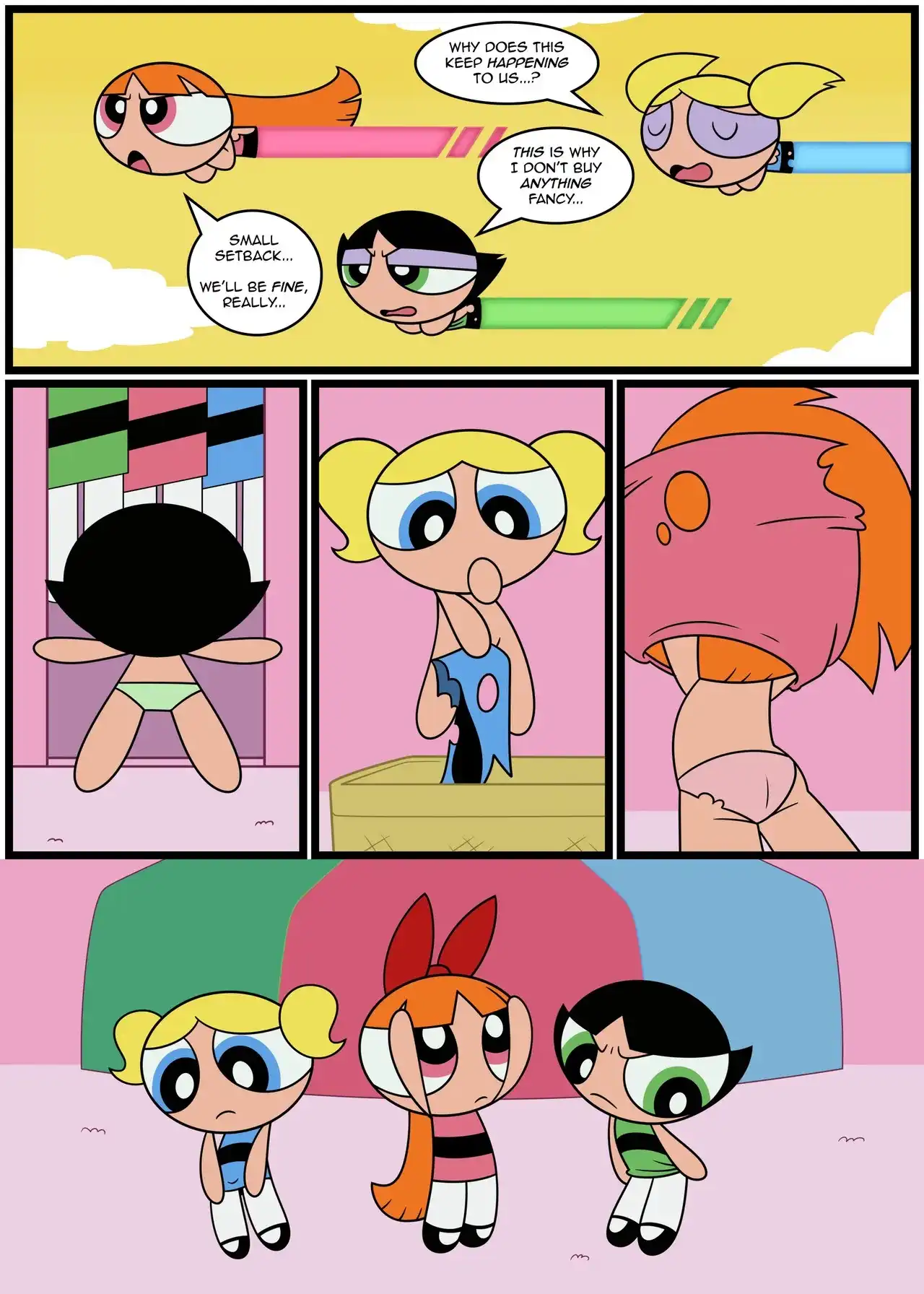 Dressing the Problem – Xierra099 - Porn Comics | LustyComix Dressing The Problem Xierra099 11