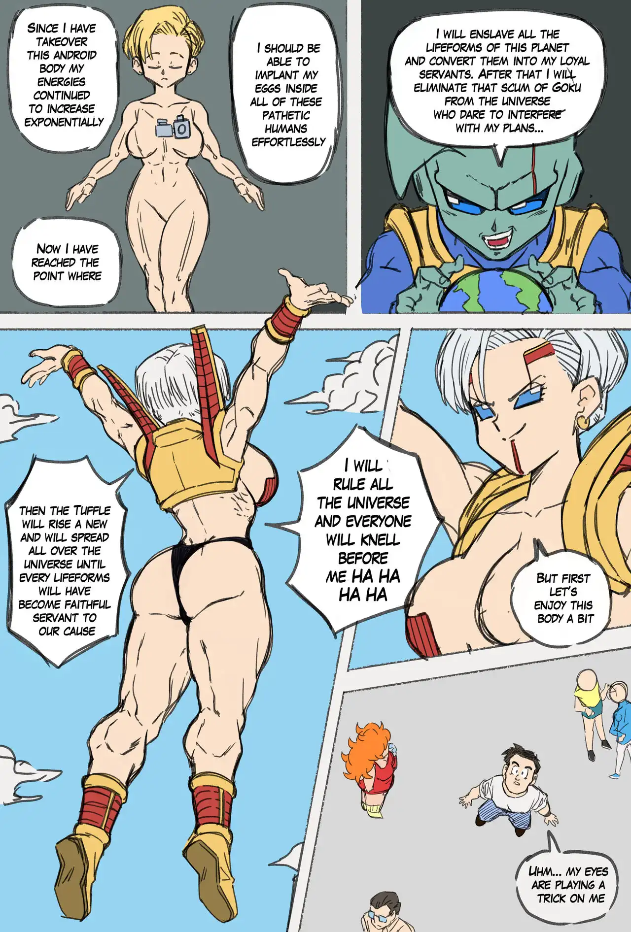 Earth Tuffleization Plan – AxlexCima - Dragon Ball Porn | LustyComix Earth Tuffleization Plan Axlexcima 03