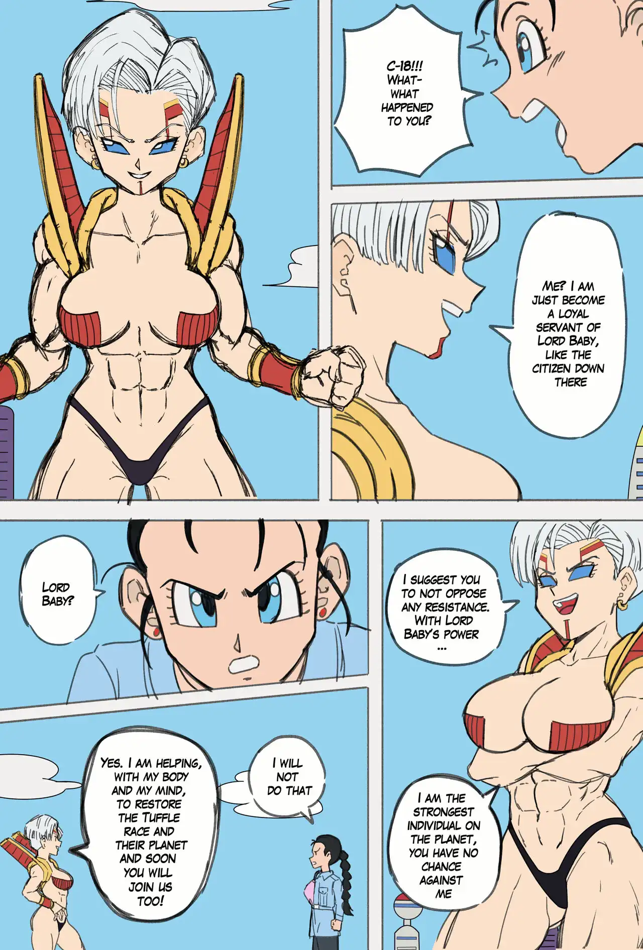 Earth Tuffleization Plan – AxlexCima - Dragon Ball Porn | LustyComix Earth Tuffleization Plan Axlexcima 09