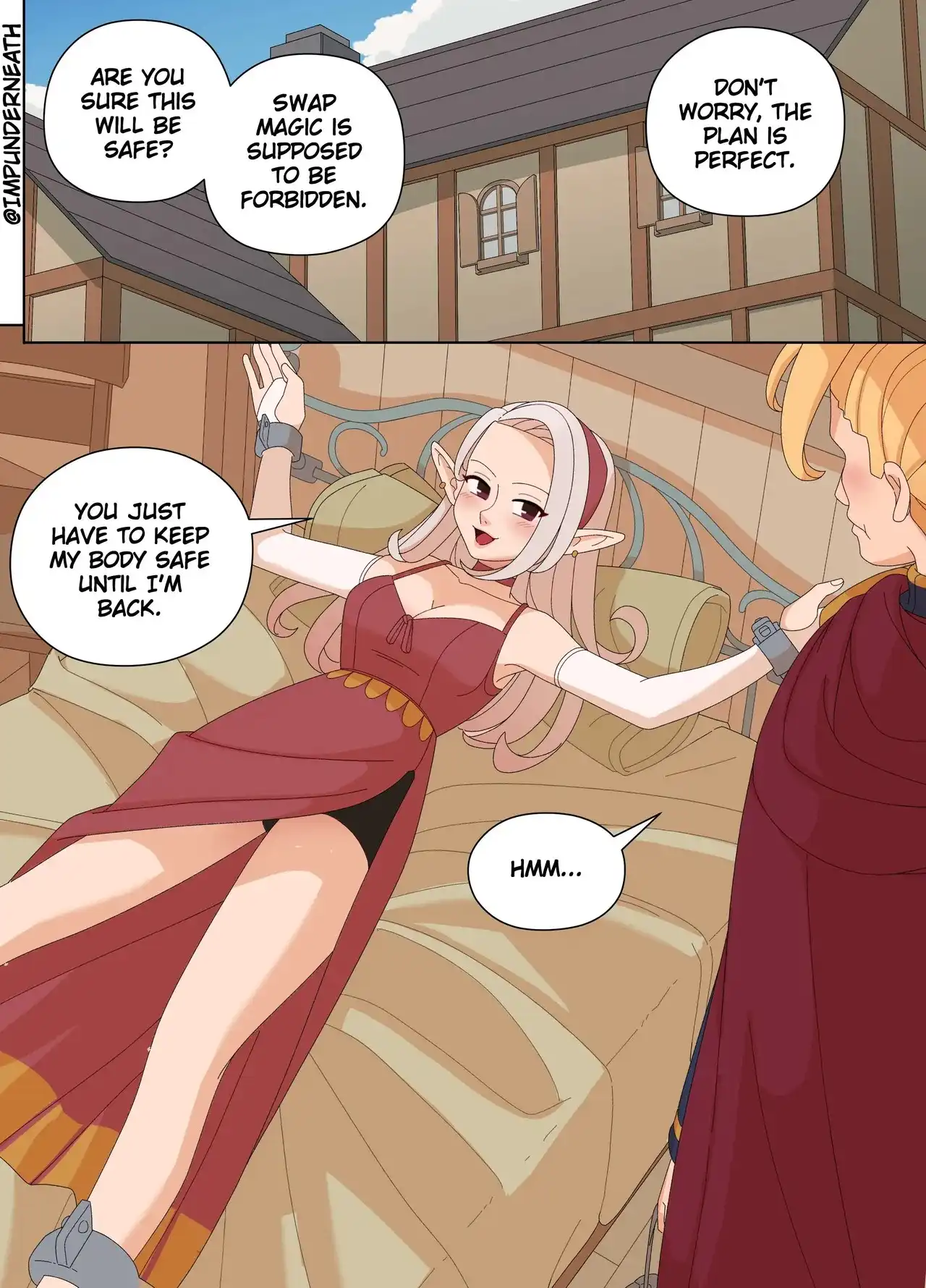 Elf and Criminal Body Swap – ImpUnderneath - Porn Comics | LustyComix Elf And Criminal Body Swap Impunderneath 01
