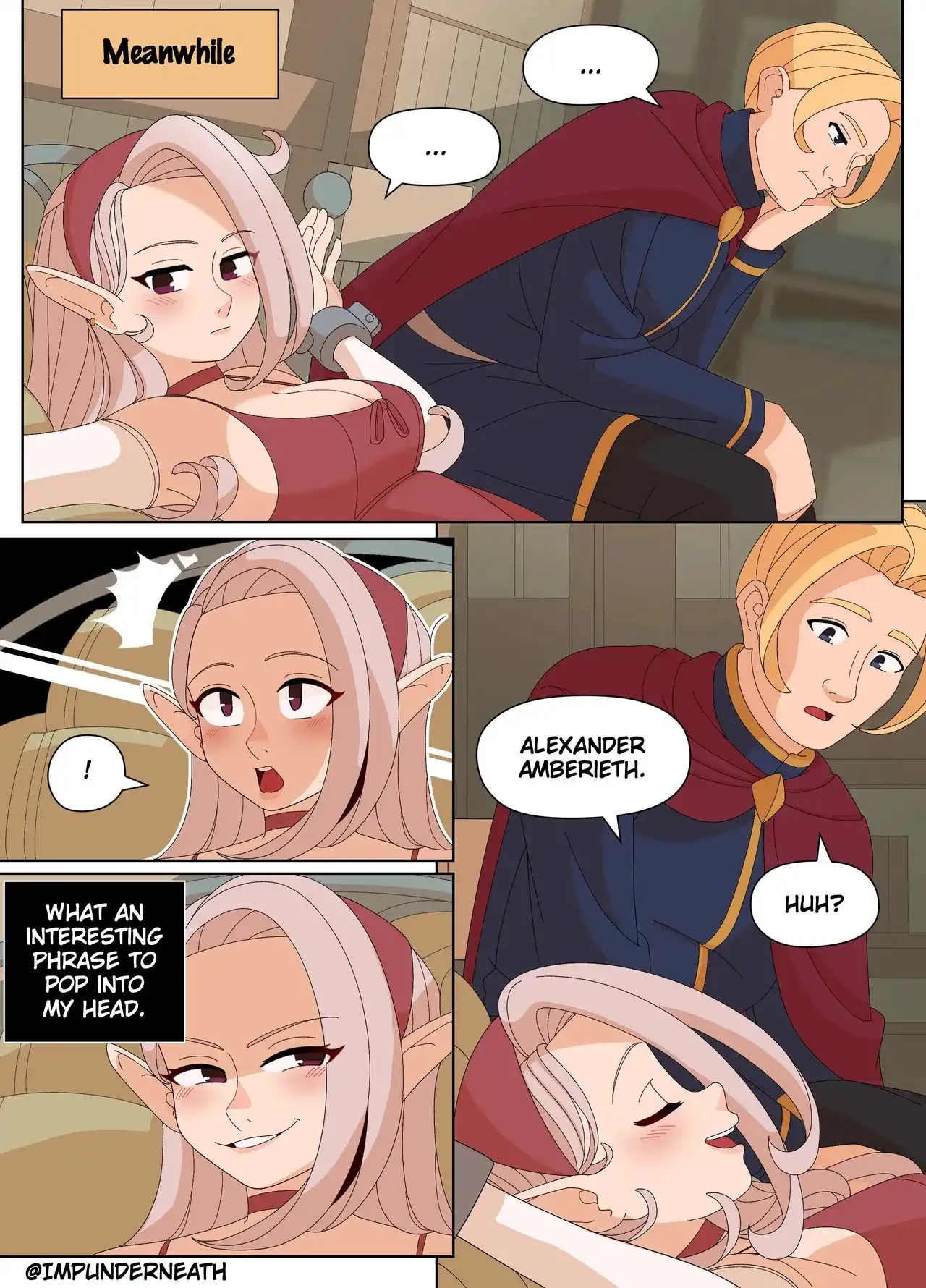 Elf and Criminal Body Swap – ImpUnderneath - Porn Comics | LustyComix Elf And Criminal Body Swap Impunderneath 07