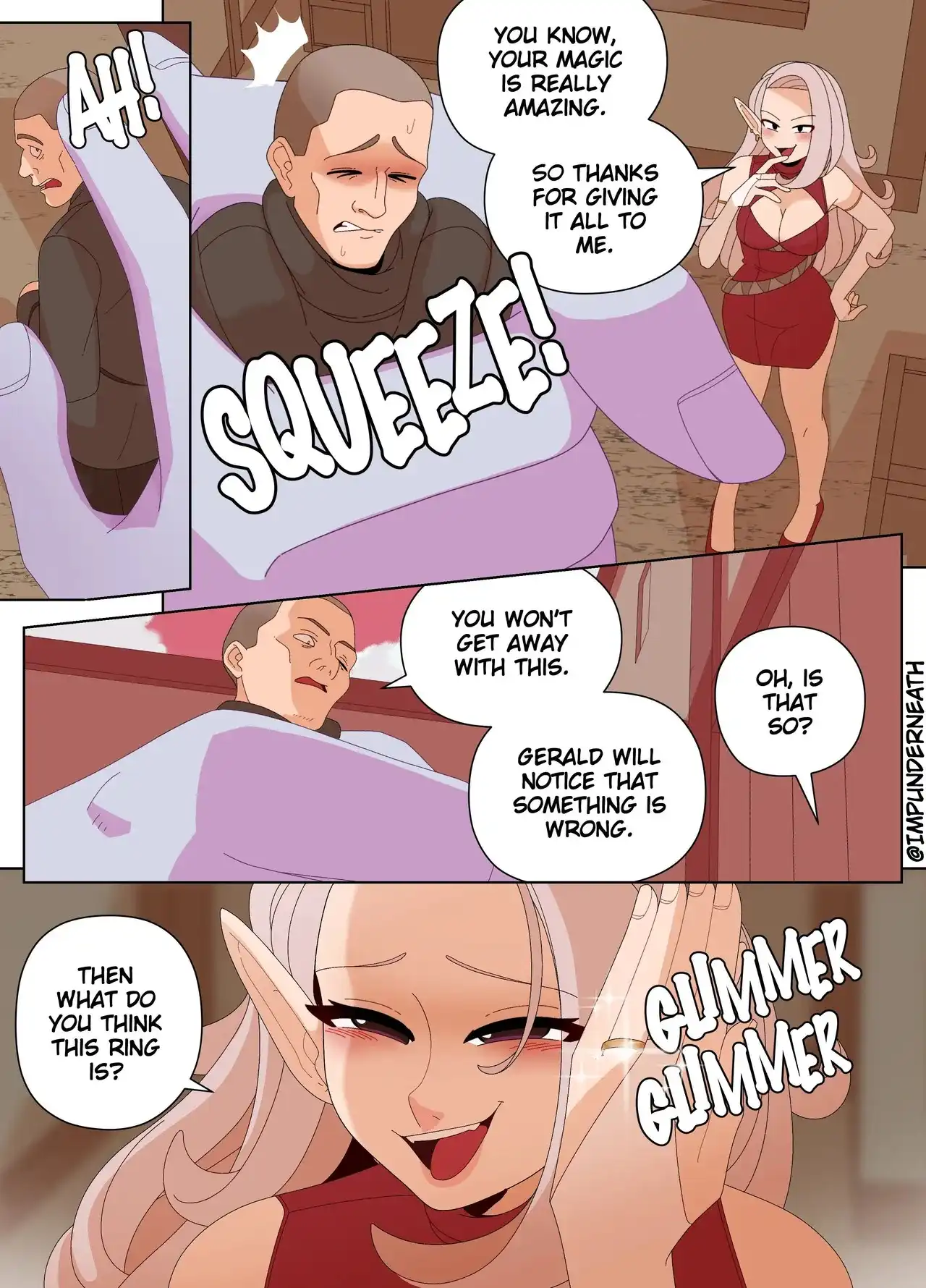Elf and Criminal Body Swap – ImpUnderneath - Porn Comics | LustyComix Elf And Criminal Body Swap Impunderneath 17