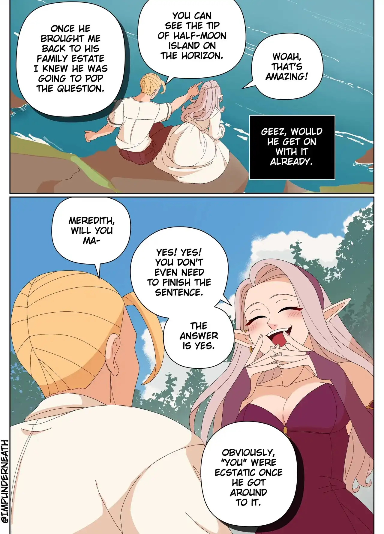 Elf and Criminal Body Swap – ImpUnderneath - Porn Comics | LustyComix Elf And Criminal Body Swap Impunderneath 20