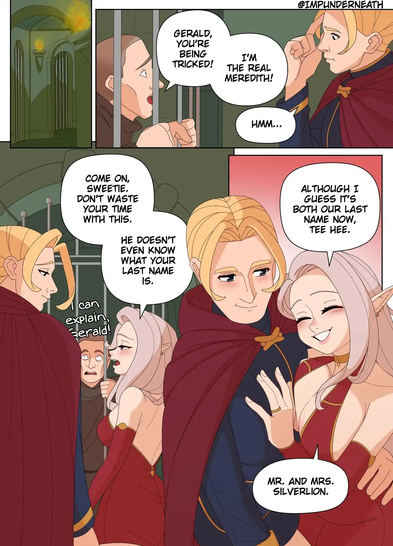 Elf and Criminal Body Swap – ImpUnderneath - Porn Comics | LustyComix Elf And Criminal Body Swap Impunderneath 22