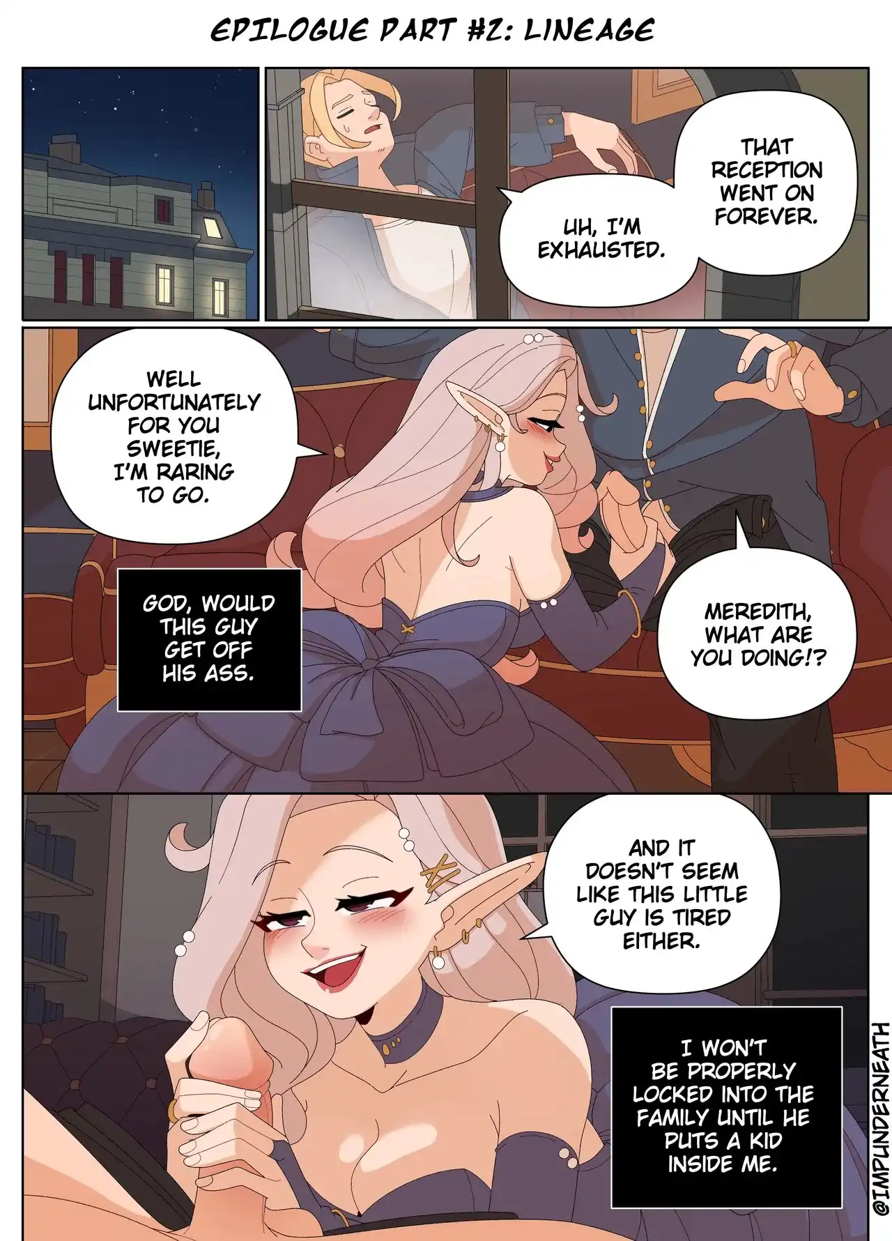Elf and Criminal Body Swap – ImpUnderneath - Porn Comics | LustyComix Elf And Criminal Body Swap Impunderneath 25