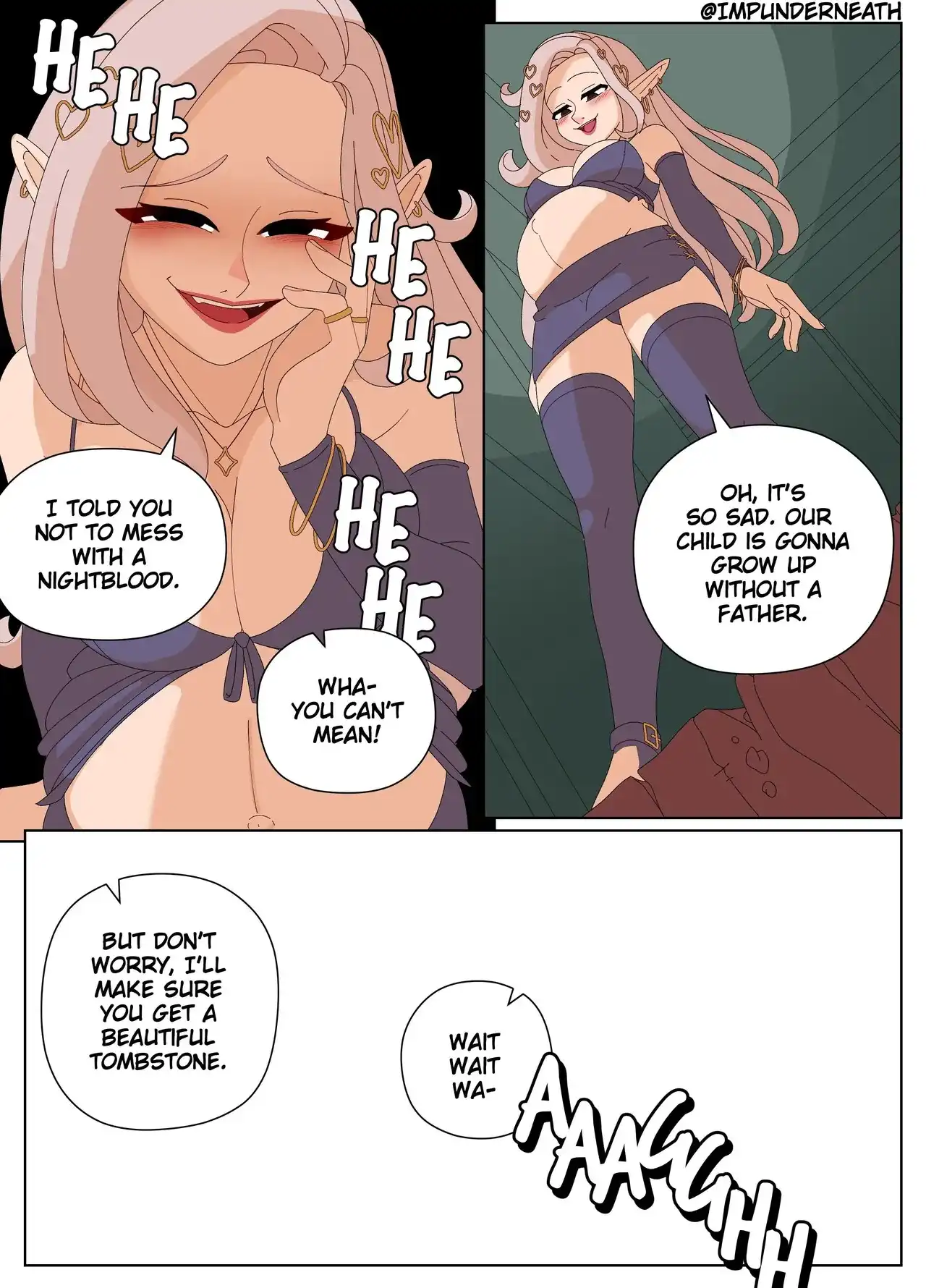 Elf and Criminal Body Swap – ImpUnderneath - Porn Comics | LustyComix Elf And Criminal Body Swap Impunderneath 29
