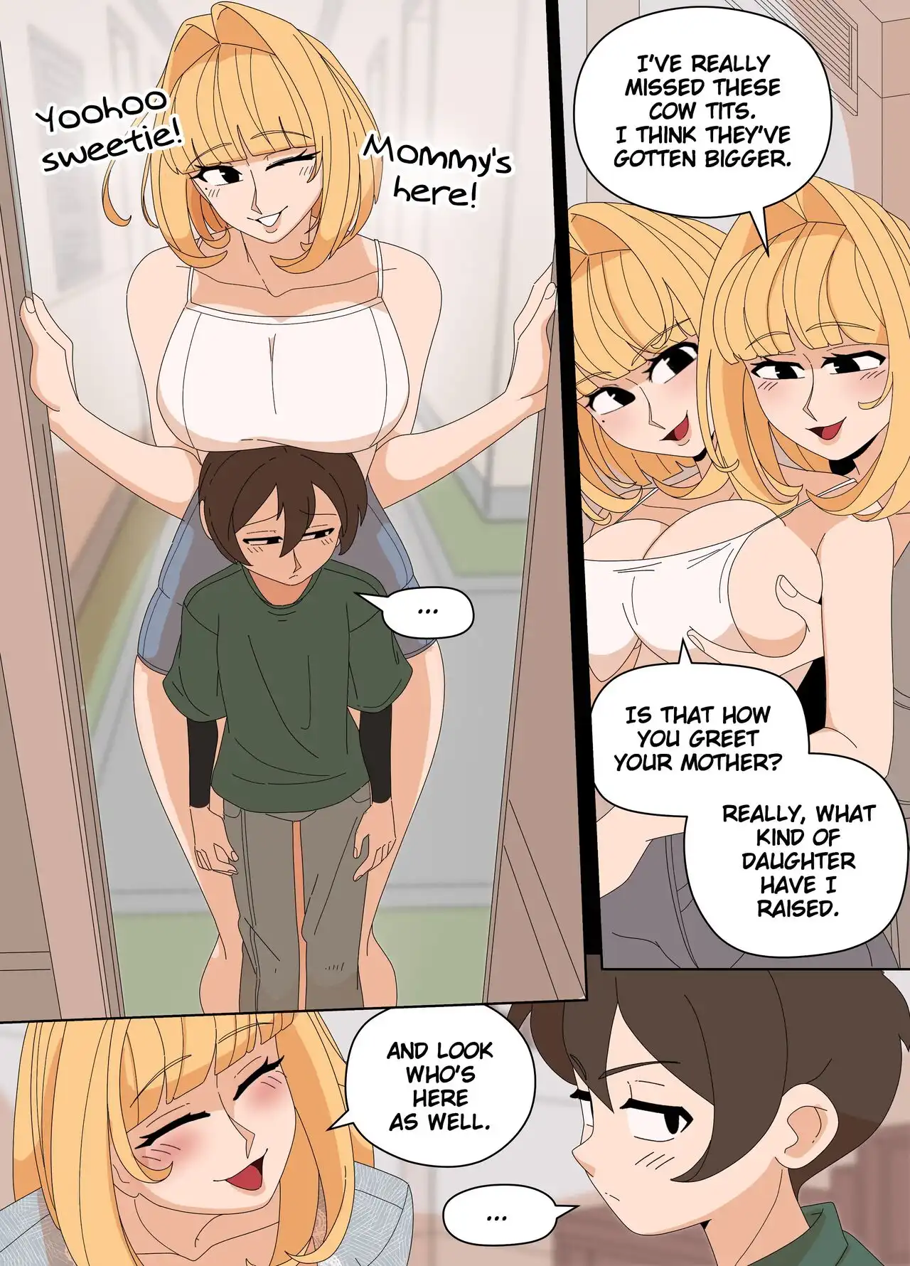 Ellie Skinsuit 7 – Imp Underneath - Porn Comics | LustyComix Ellie Skinsuit 7 Imp Underneath 16