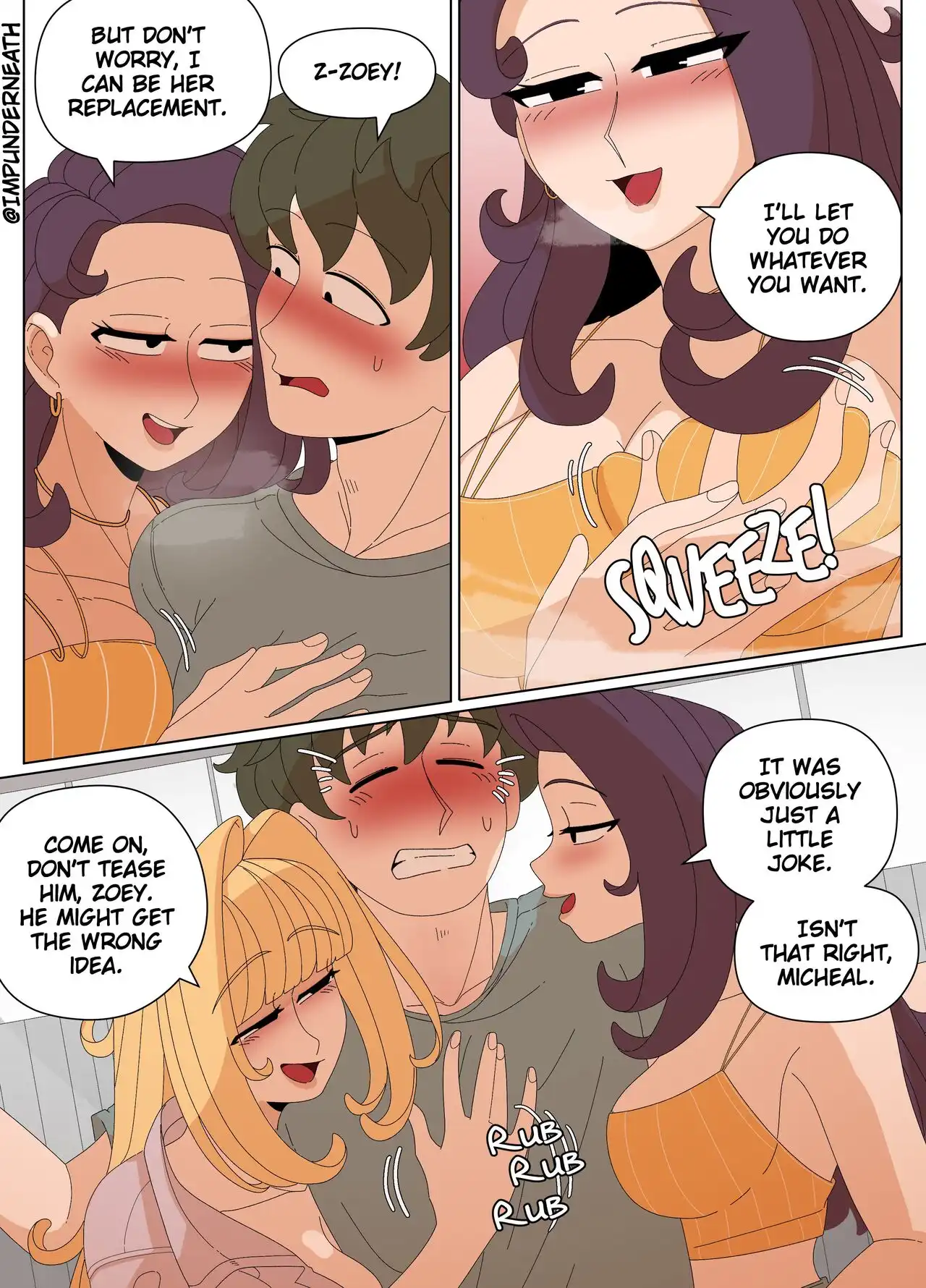 Ellie Skinsuit 7 – Imp Underneath - Porn Comics | LustyComix Ellie Skinsuit 7 Imp Underneath 24