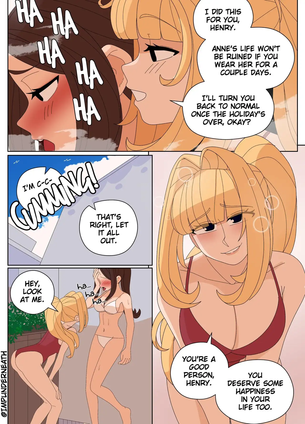 Ellie Skinsuit 7 – Imp Underneath - Porn Comics | LustyComix Ellie Skinsuit 7 Imp Underneath 37