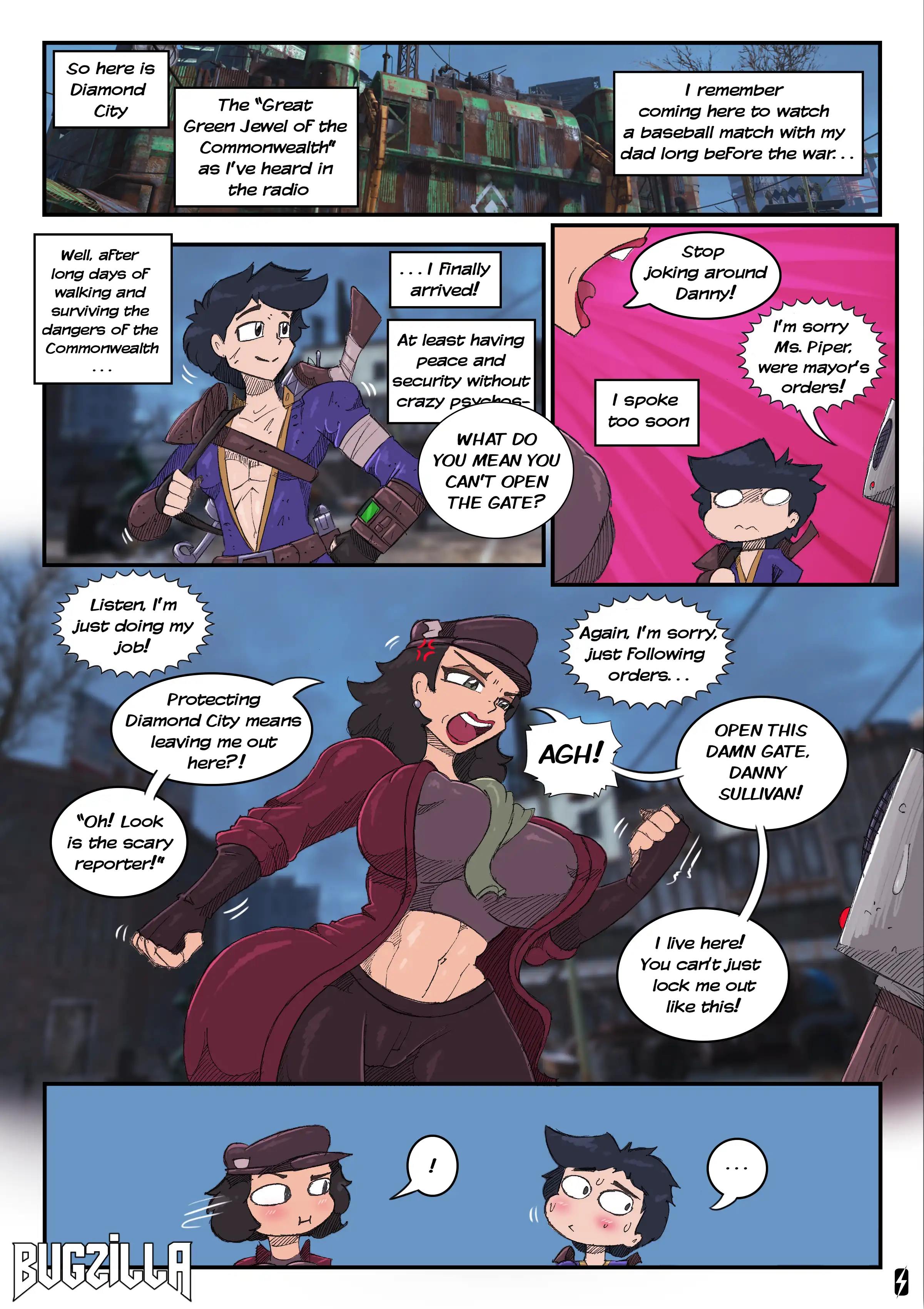 Fallout Random Short Comics Bugzilla 7