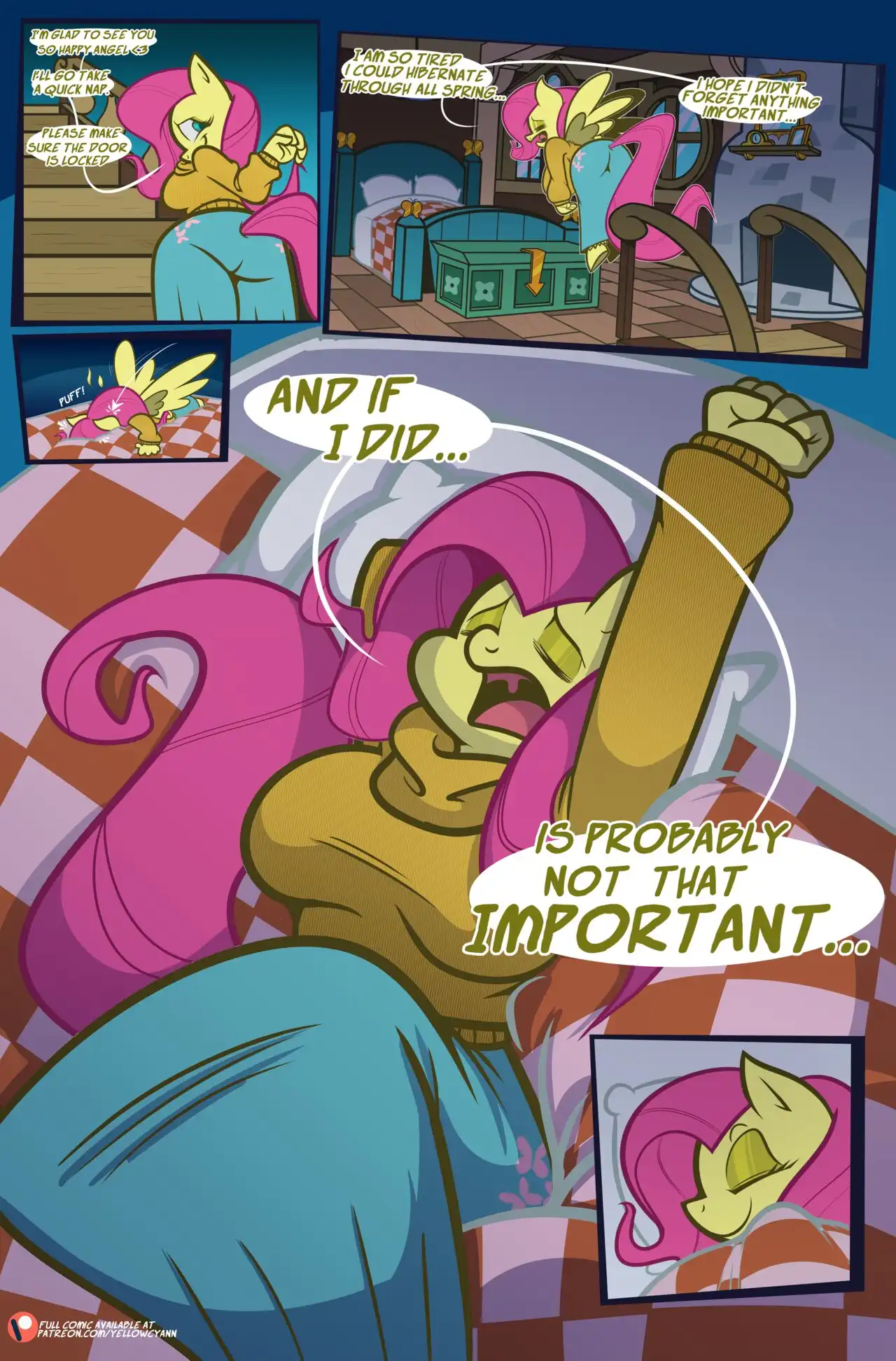 Fluttershy’s Overtime – YellowCyann - Furry Porn Comics | LustyComix Fluttershys Overtime Yellowcyann 03