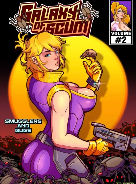 Galaxy Of Scum Issue 2 Smugglers And Bugs Sky Fantasy Studio 01