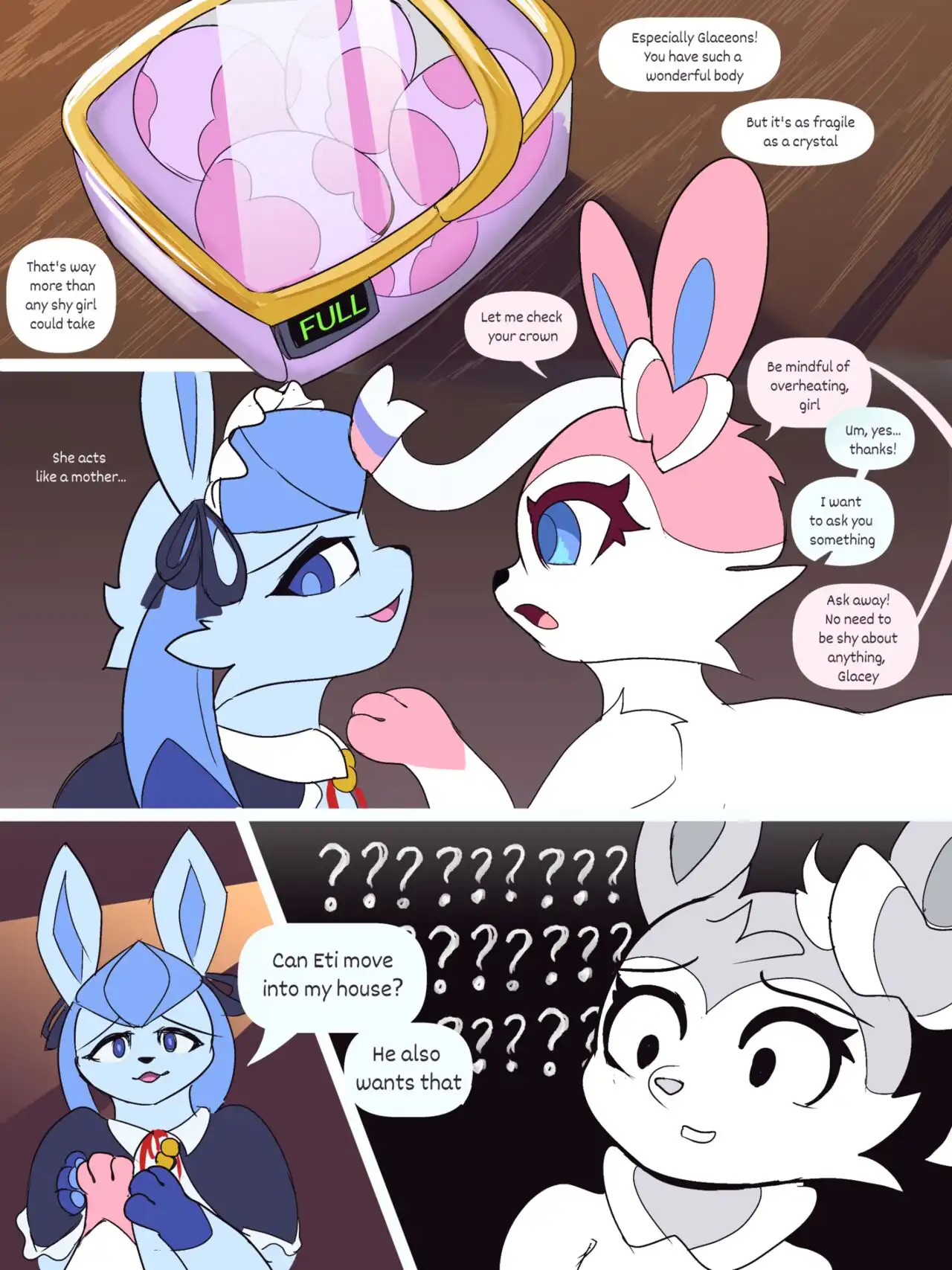 Glaceon In Love Utopianvee 39