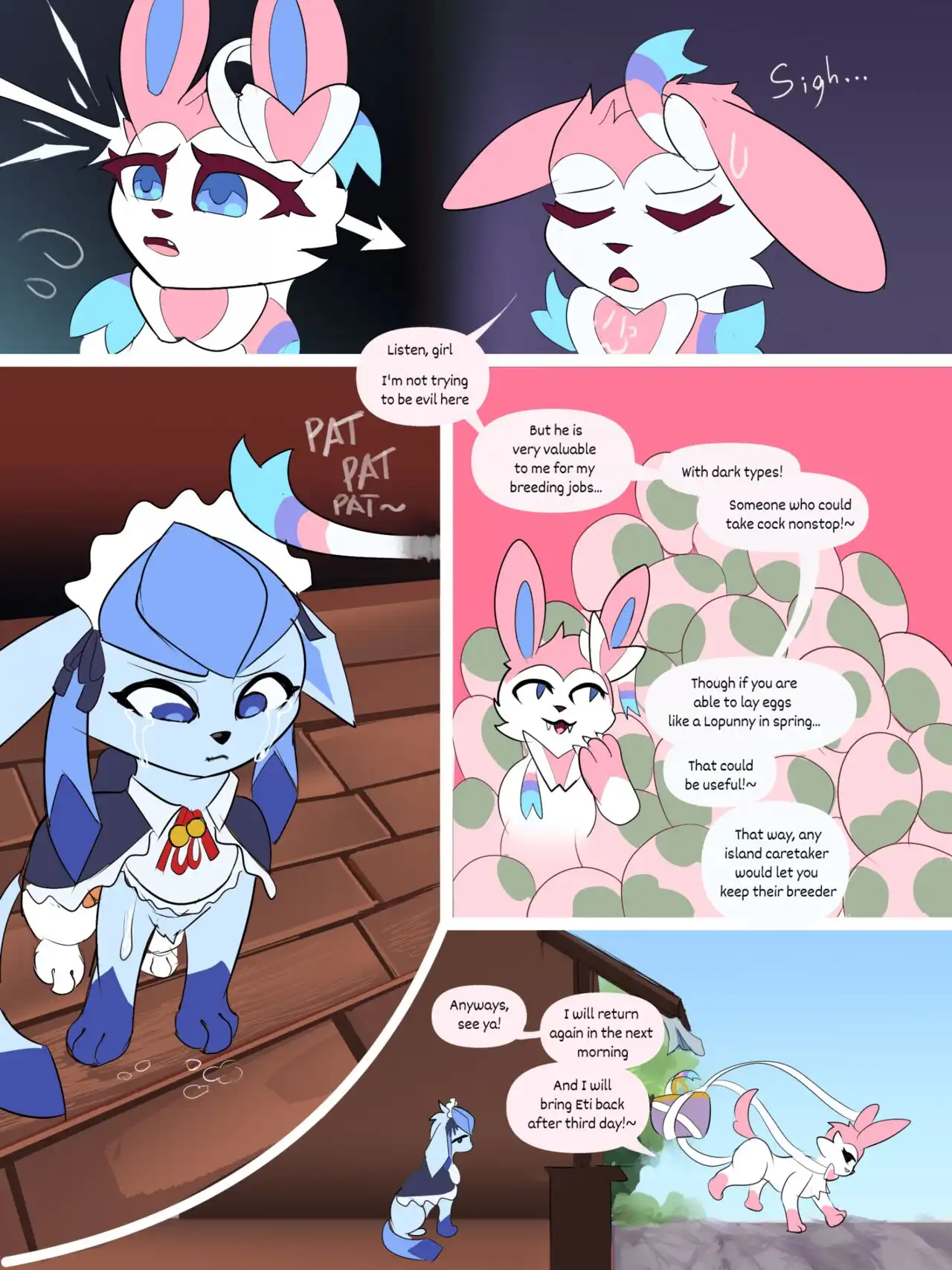 Glaceon In Love Utopianvee 41