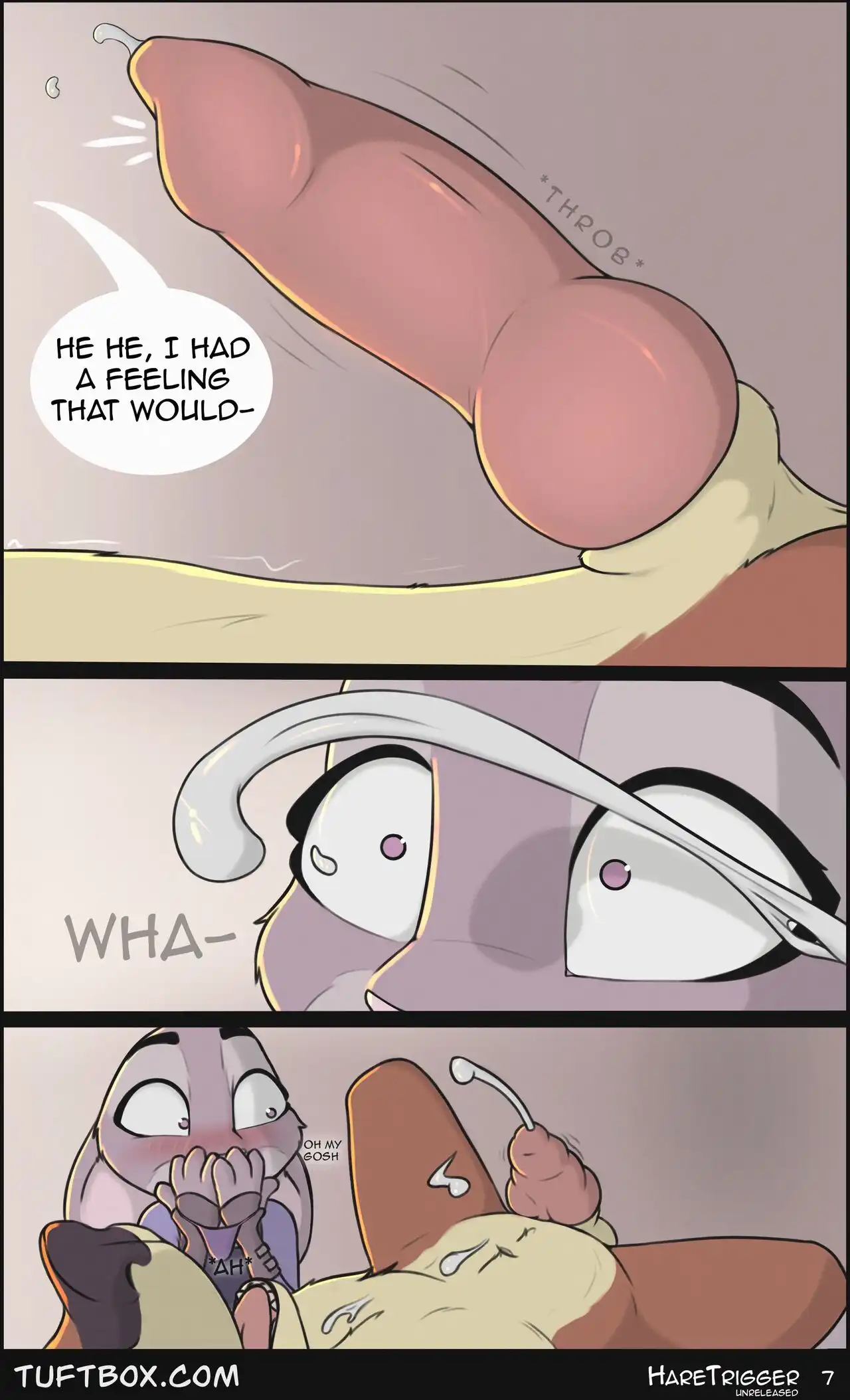 Hare Trigger – Tuftbox - Furry Porn Comics | LustyComix Hare Trigger Tuftbox 07