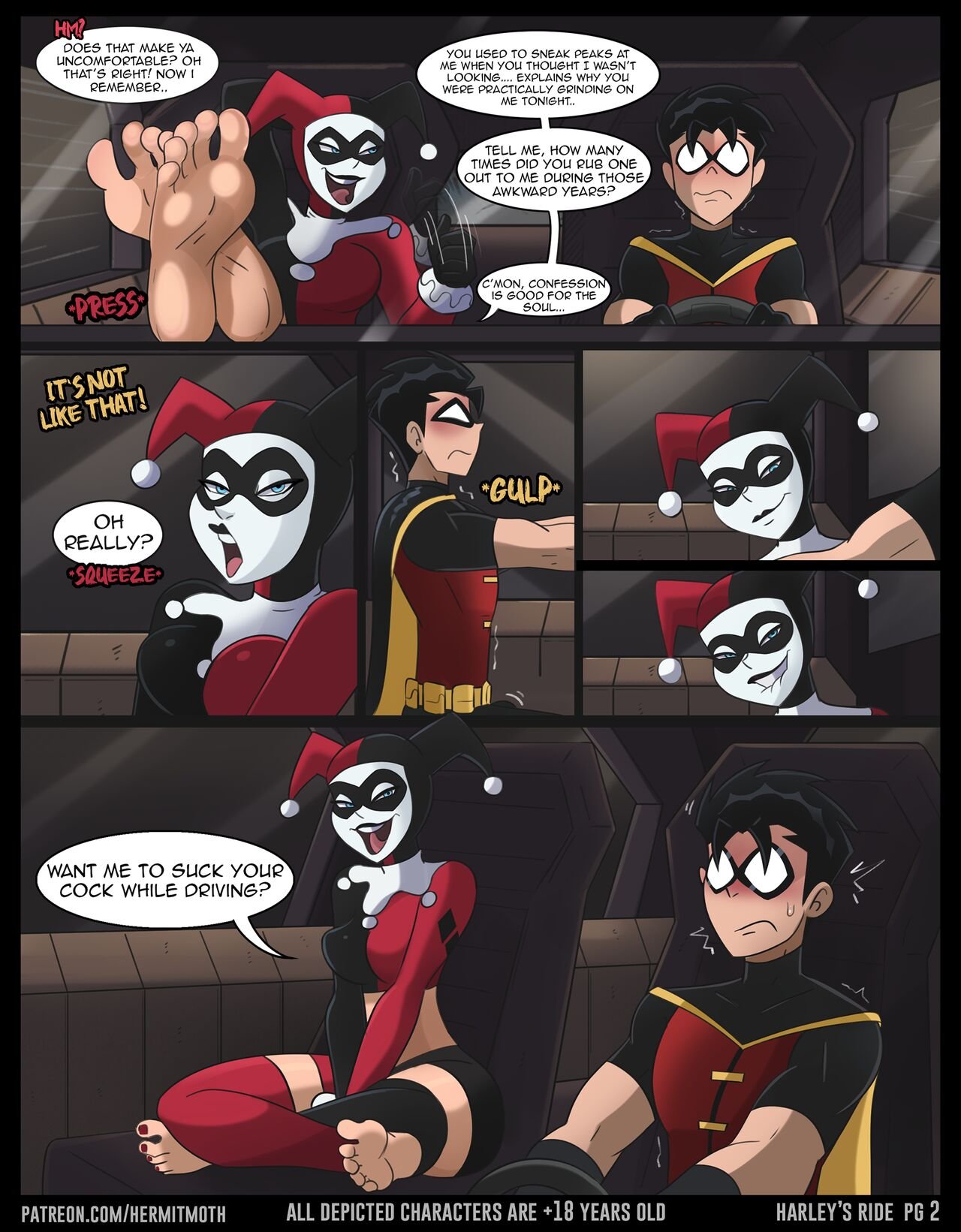 Harley’s Ride – Hermit Moth - Porn Comics | LustyComix Harley’s Ride – Hermit Moth 2