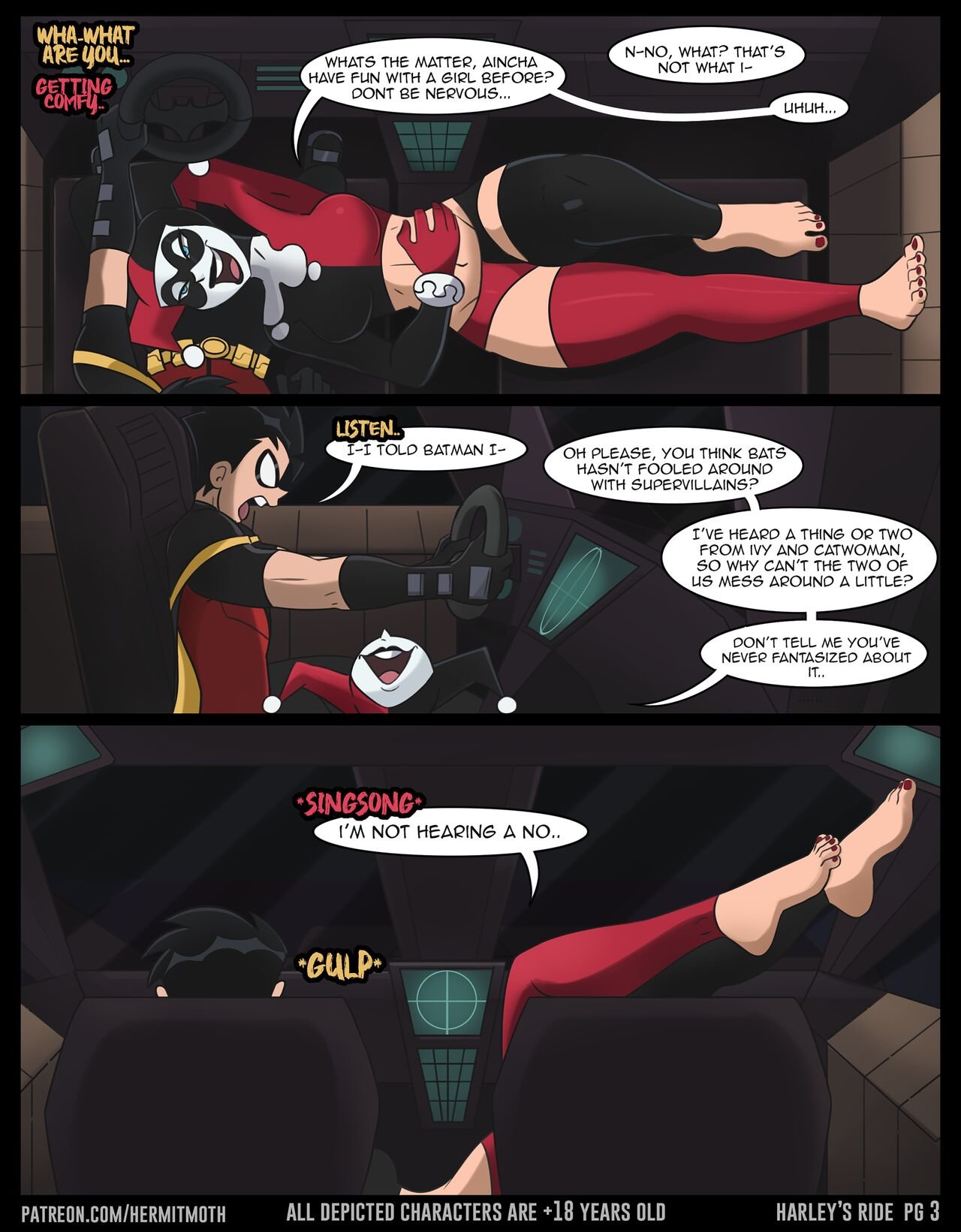 Harley’s Ride – Hermit Moth - Porn Comics | LustyComix Harley’s Ride – Hermit Moth 3