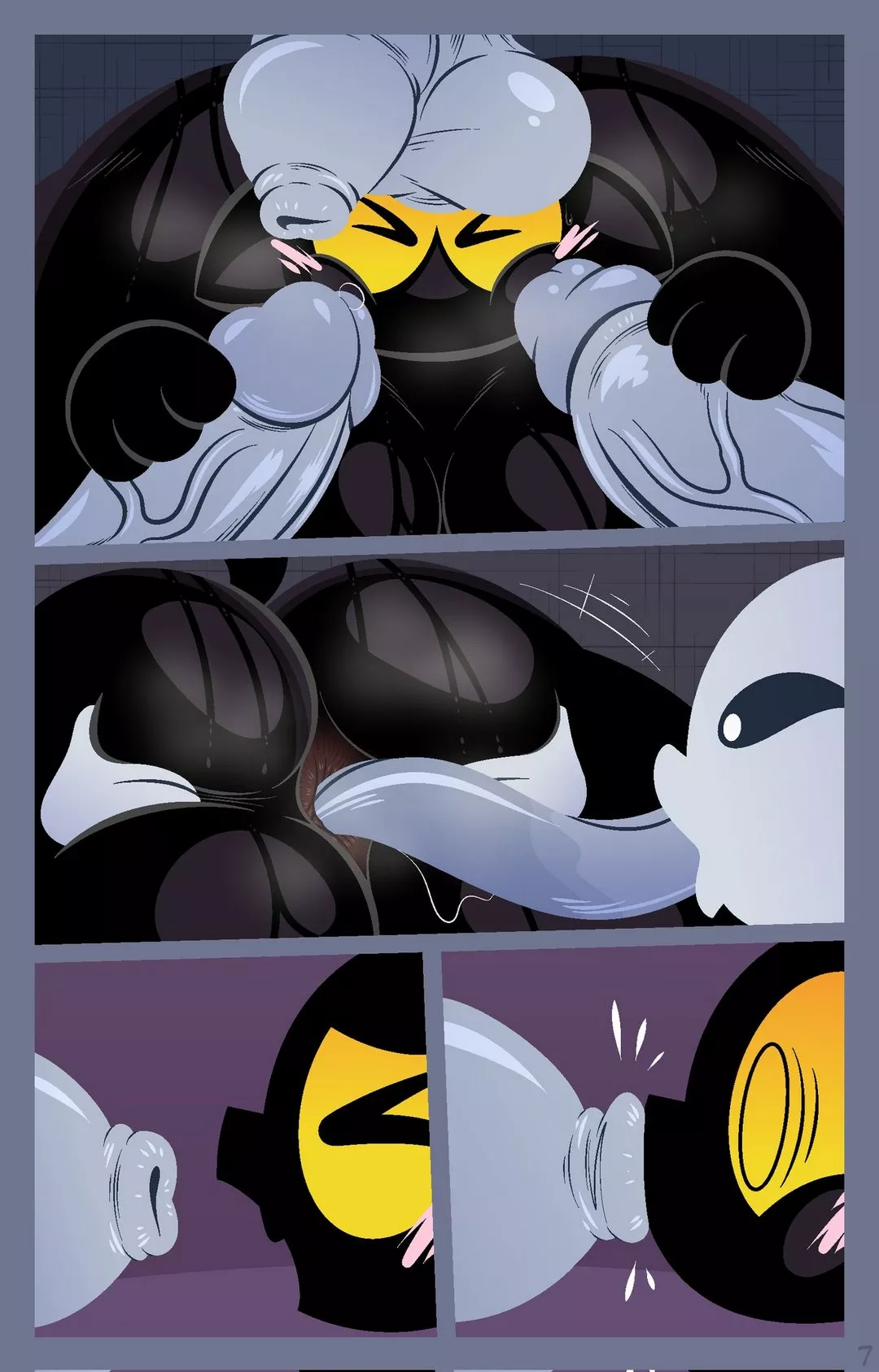 Haunted Ekkokenight Porn Comic 08