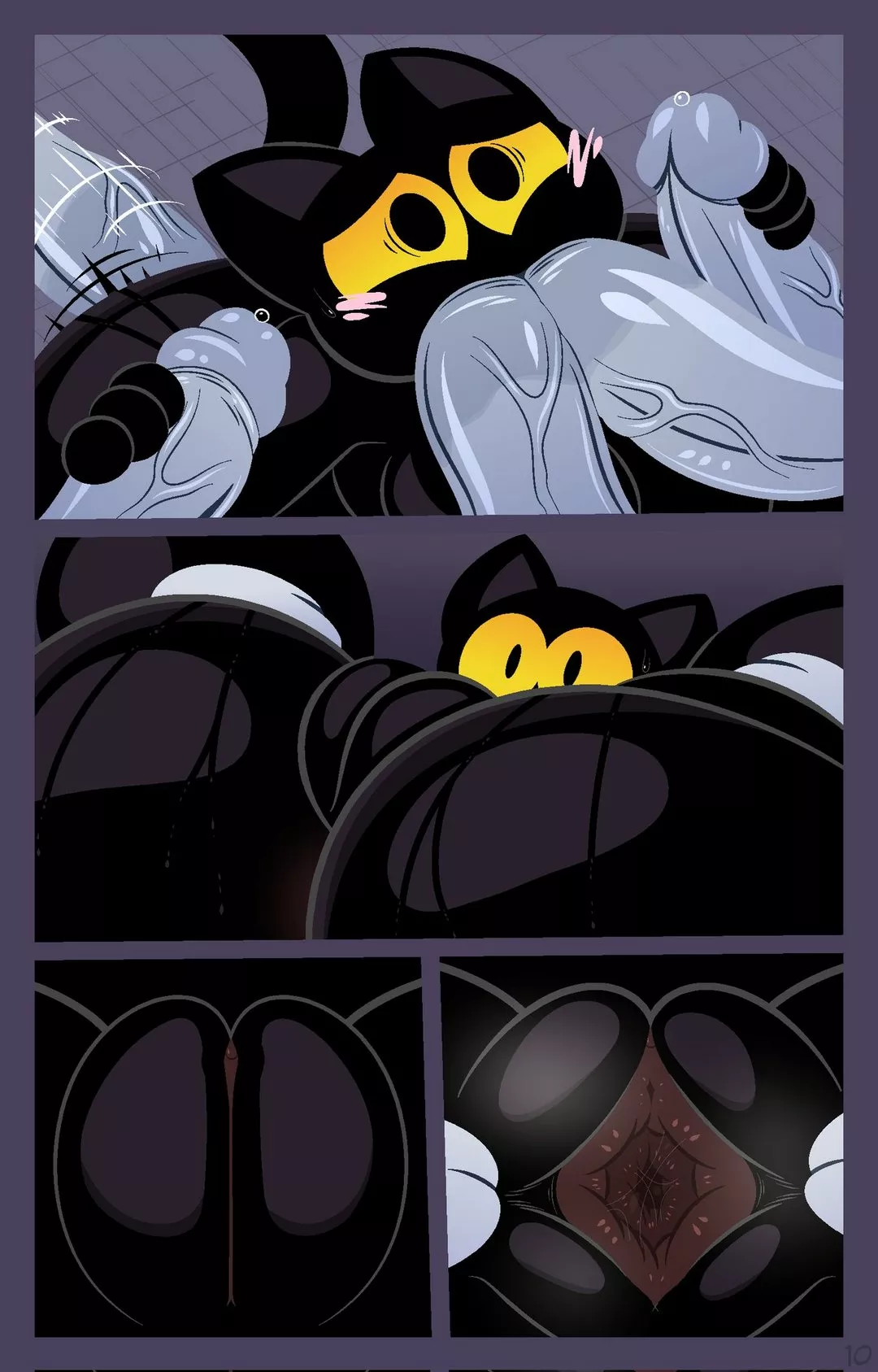 Haunted Ekkokenight Porn Comic 11