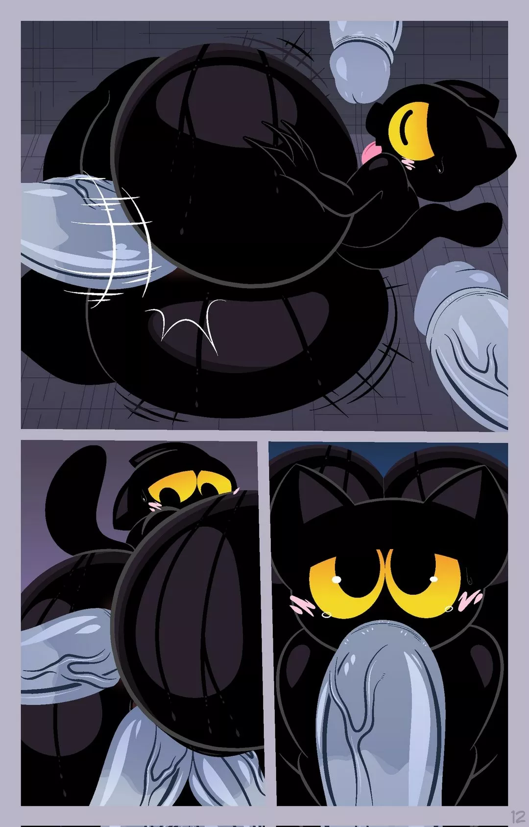 Haunted Ekkokenight Porn Comic 13